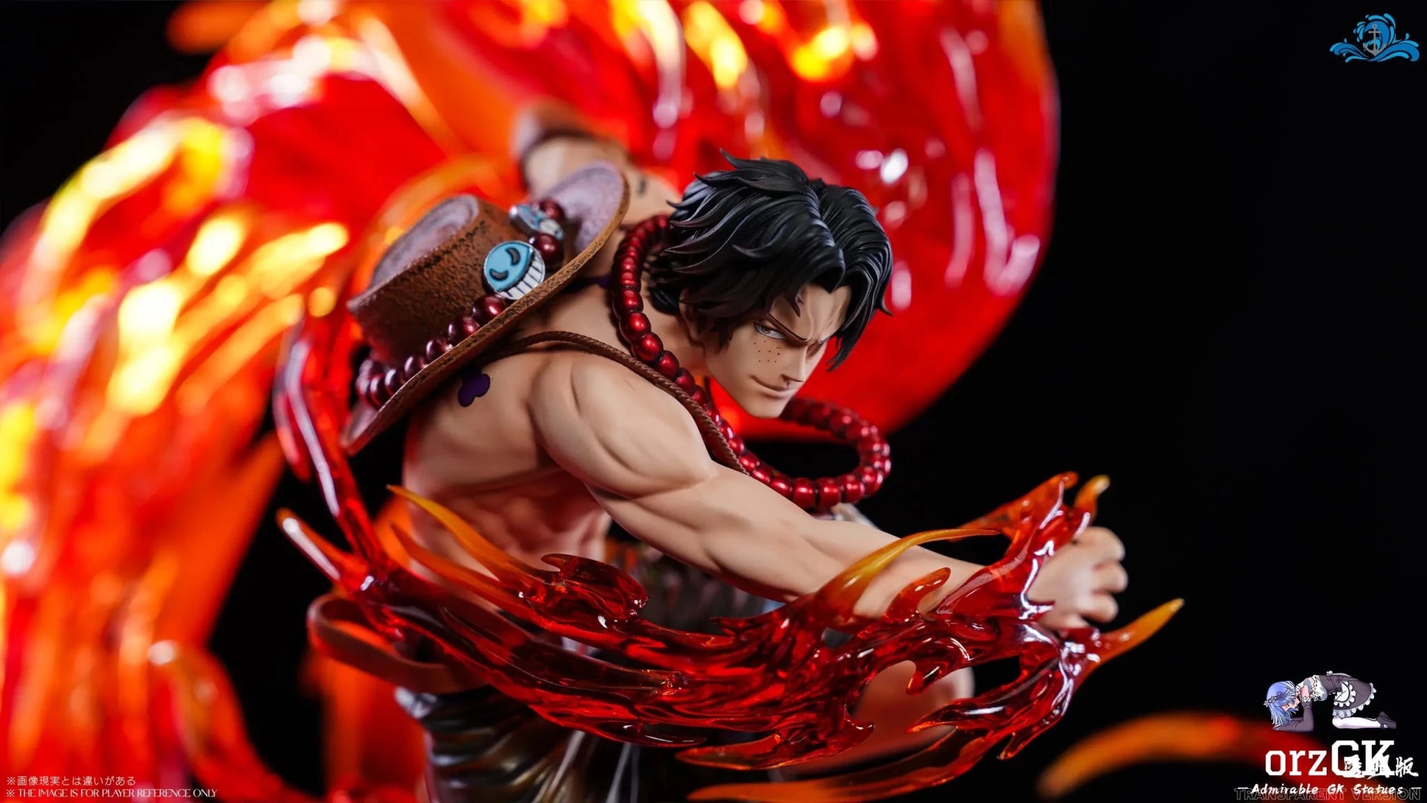 Po Lang Studio - One Piece Portgas D. Ace Dual Version resin statue Navy Toys anime figure