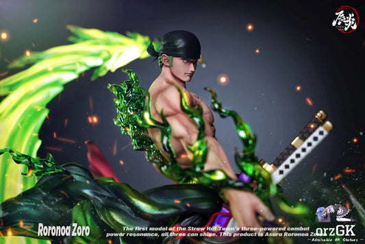 CHENYAN Studio - One Piece The Trio's Resonance 1 Roronoa Zoro resin statue Navy Toys anime figure