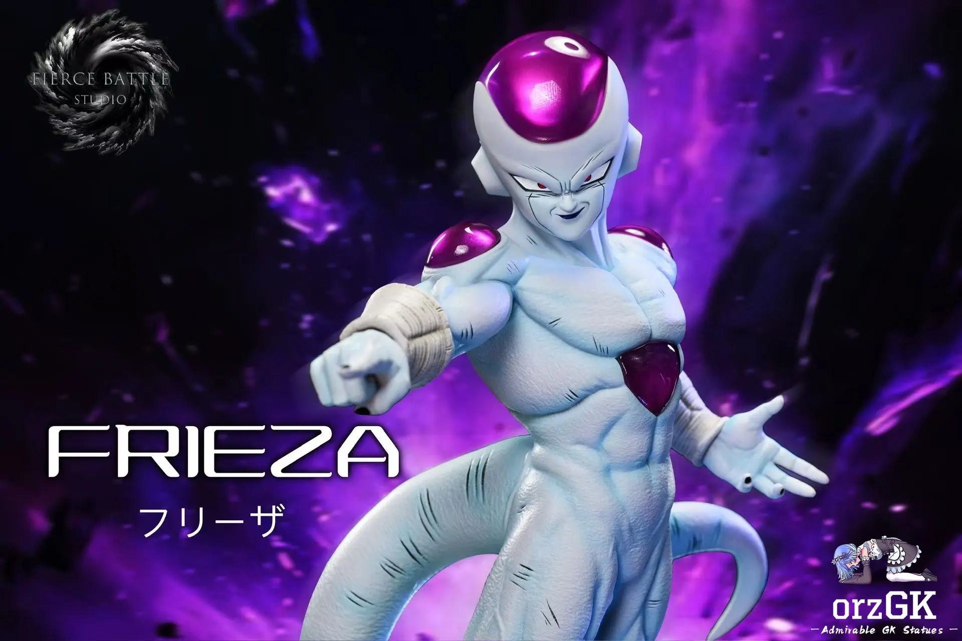 Fierce Battle Studio - Dragon Ball Frieza & Cooler resin statue Navy Toys anime figure