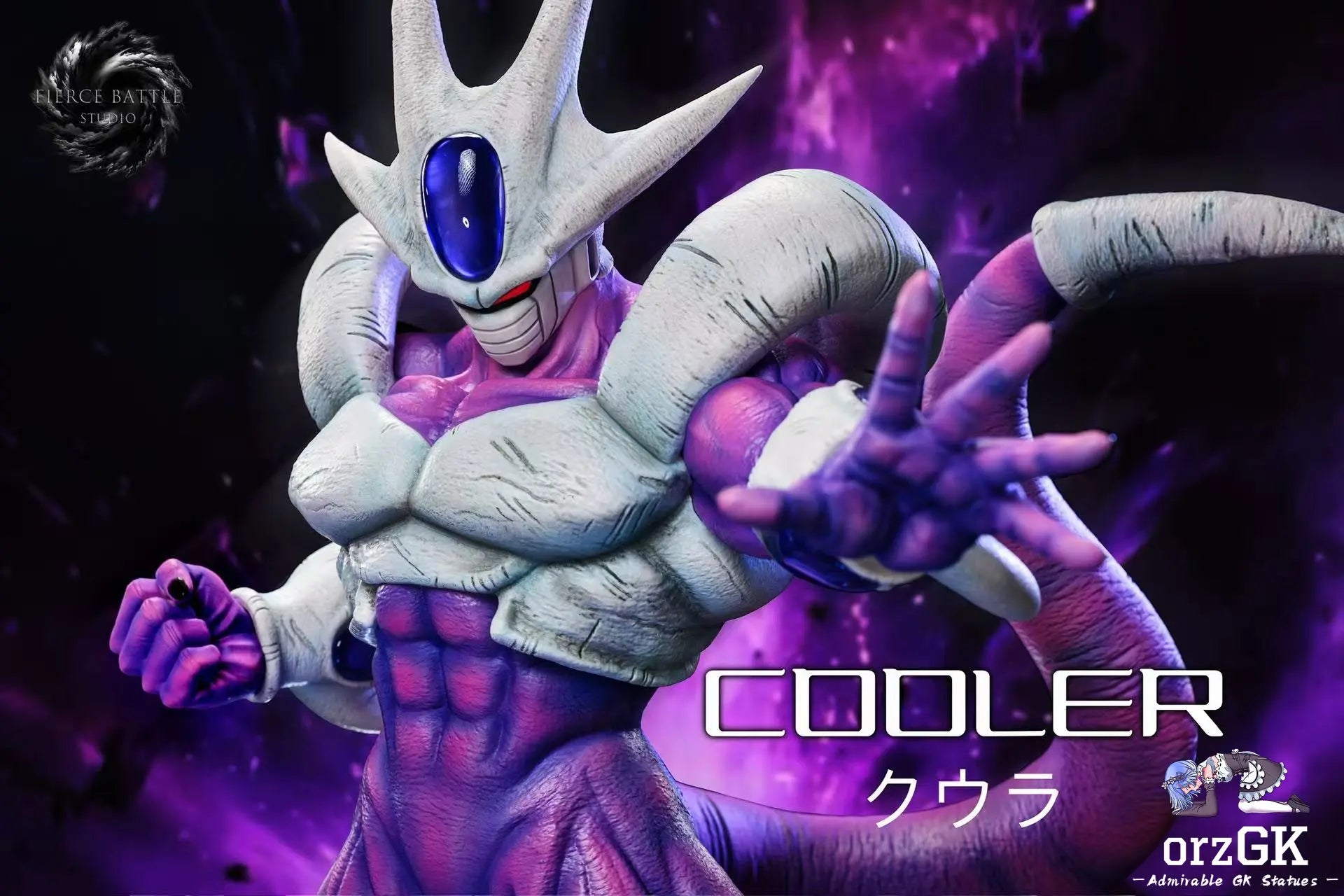 Fierce Battle Studio - Dragon Ball Frieza & Cooler resin statue Navy Toys anime figure