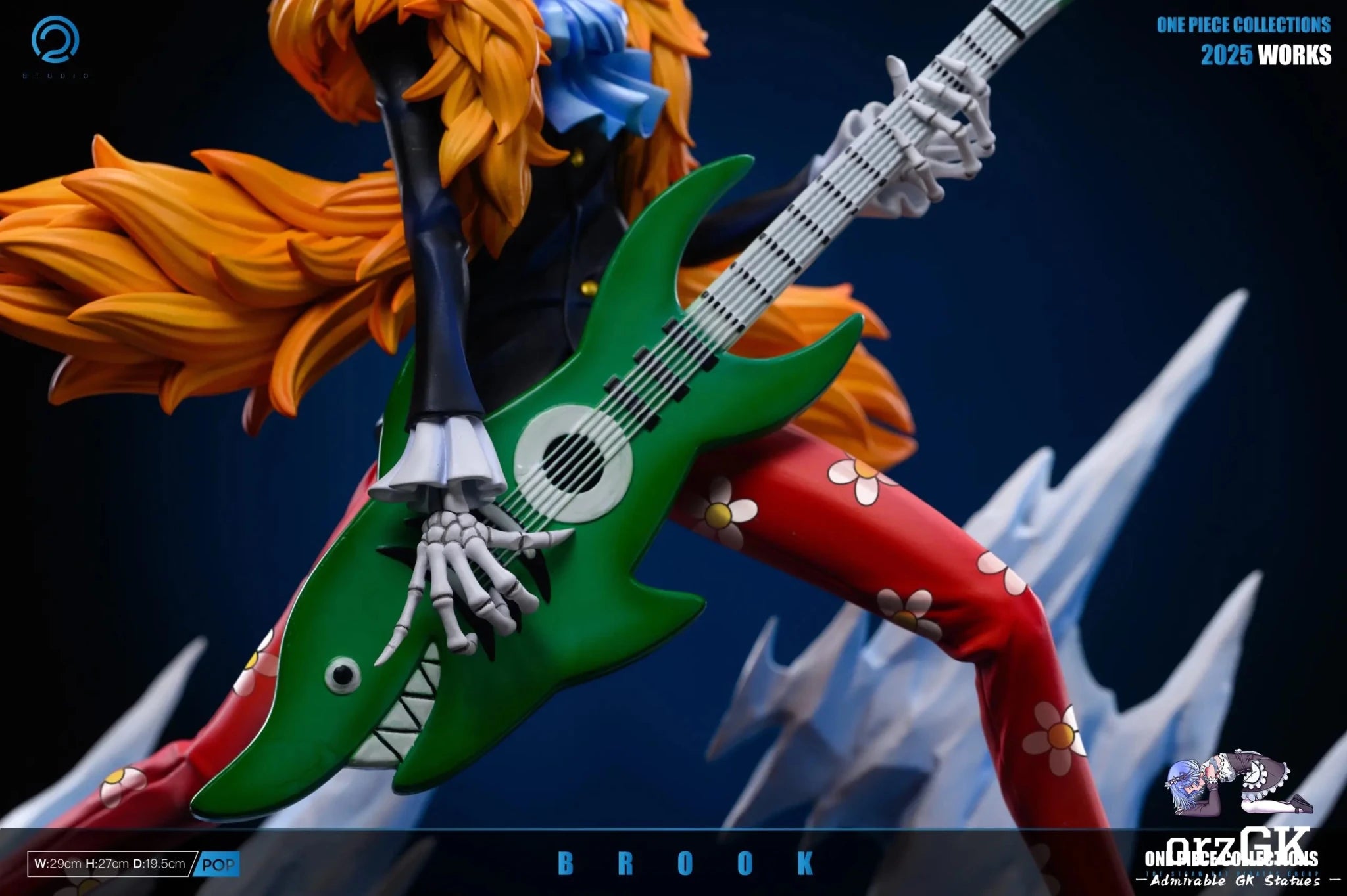 C2 Studio - One Piece Straw Hat Pirates 5 Brook resin statue Navy Toys anime figure