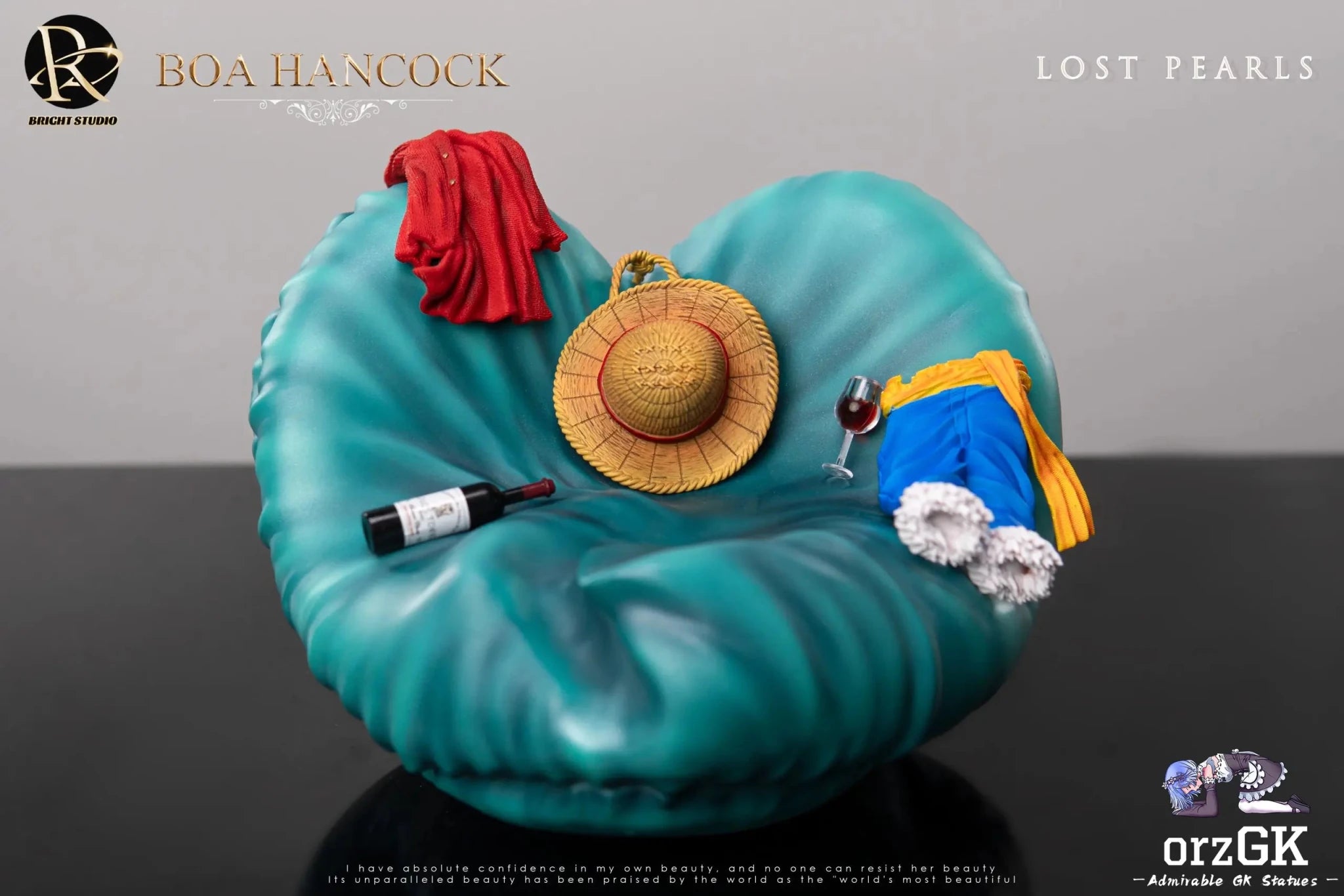 BRIGHT Studio - One Piece Amazon Lily Pajamas Boa Hancock resin statue Navy Toys anime figure