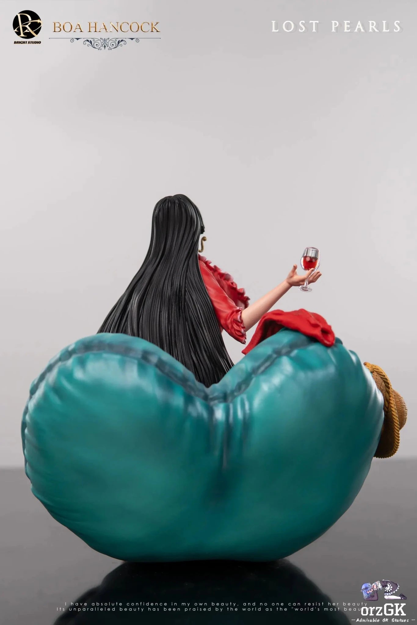 BRIGHT Studio - One Piece Amazon Lily Pajamas Boa Hancock resin statue Navy Toys anime figure