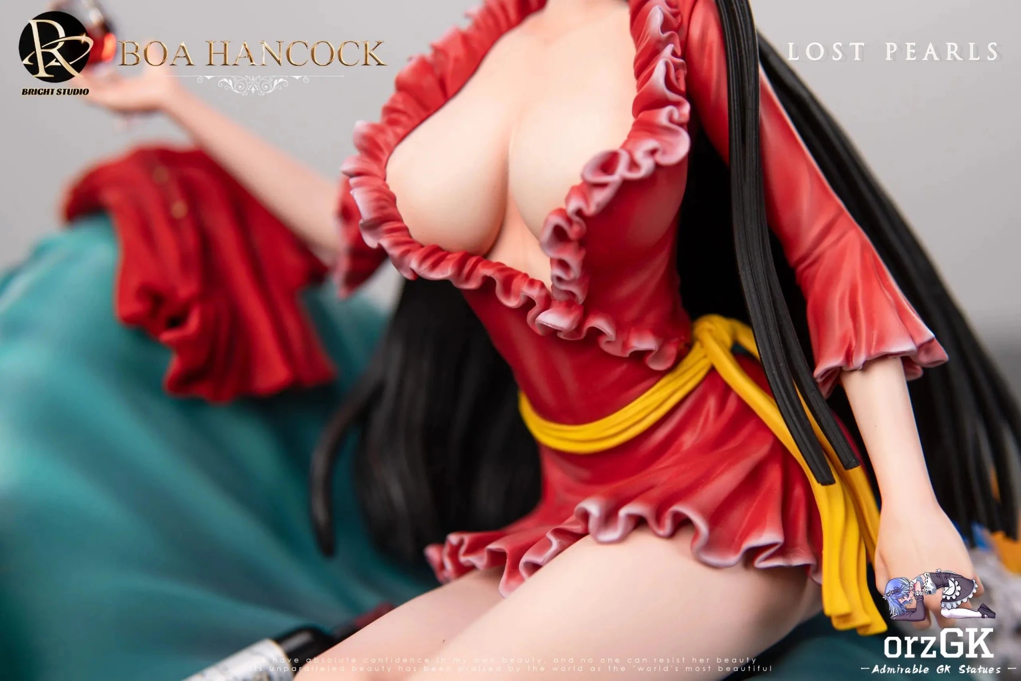 BRIGHT Studio - One Piece Amazon Lily Pajamas Boa Hancock resin statue Navy Toys anime figure