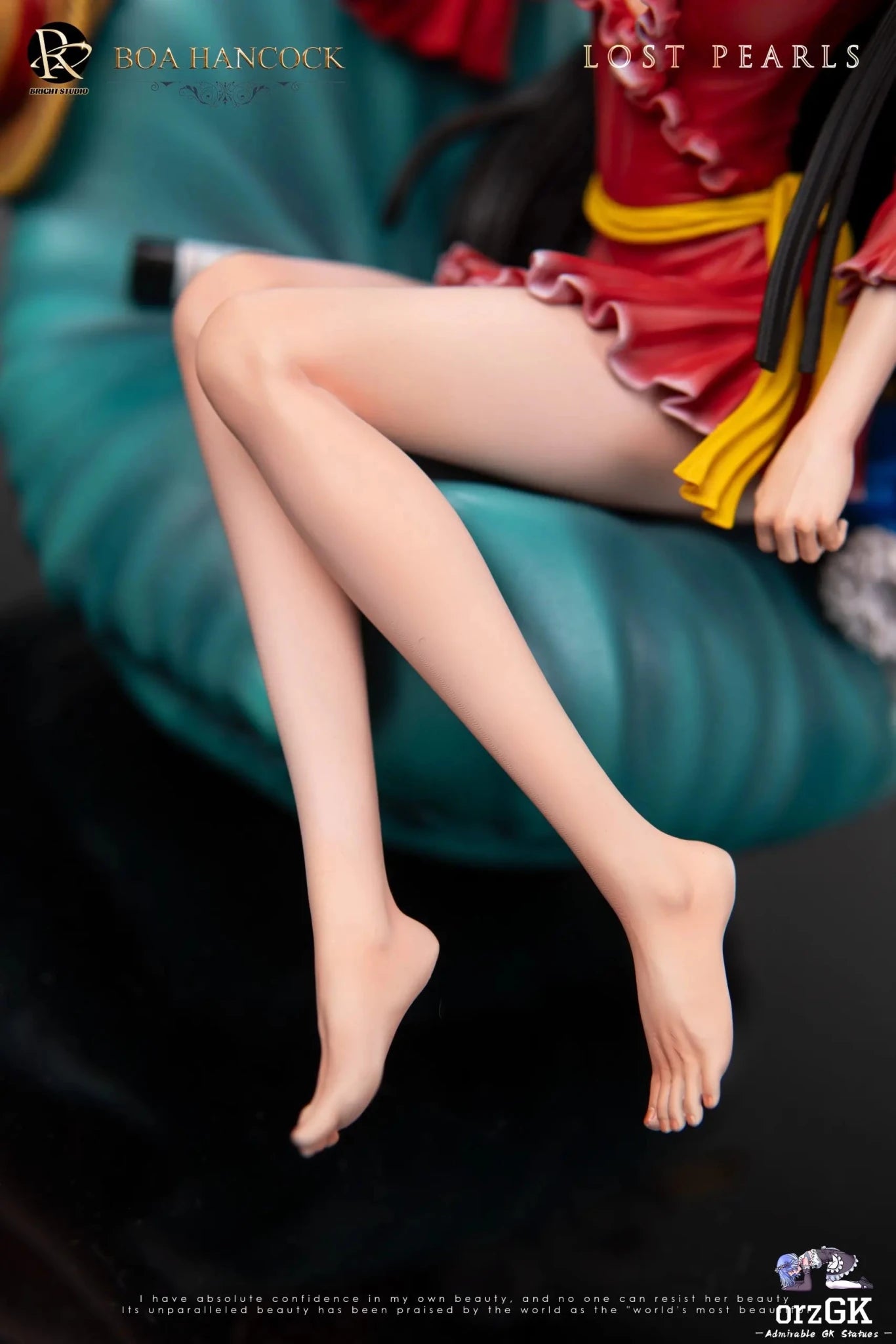 BRIGHT Studio - One Piece Amazon Lily Pajamas Boa Hancock resin statue Navy Toys anime figure