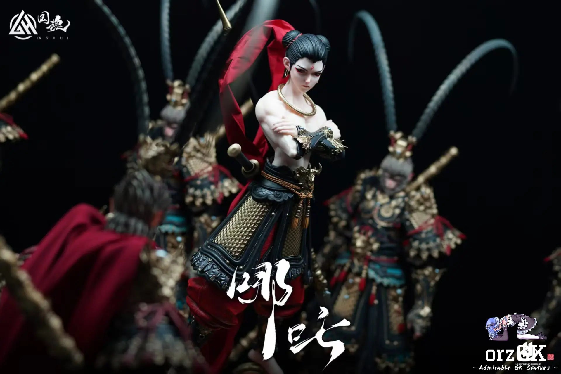CN Soul Studio - Journey to the West The Three Rebellious Bone of Heaven - The Third Prince Nezha (Licensed) resin statue Navy Toys anime figure