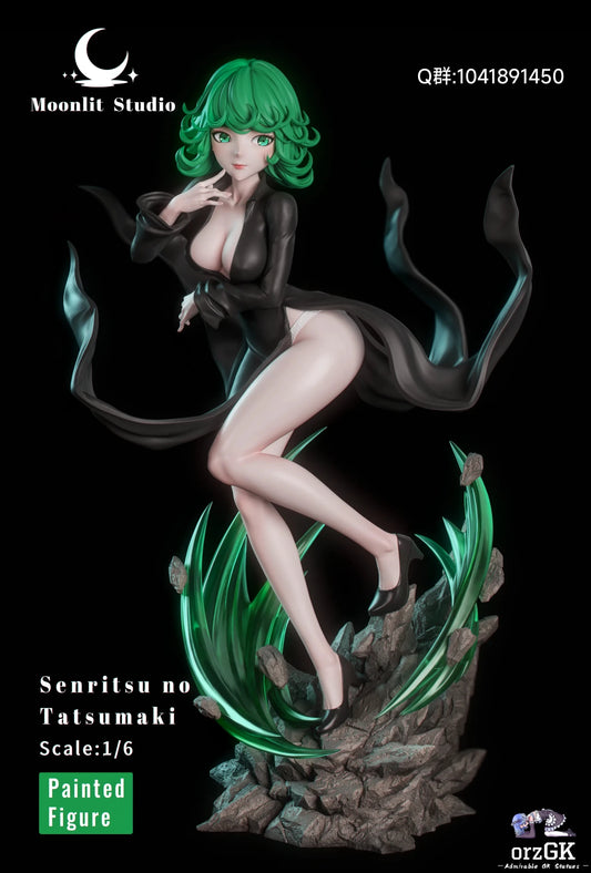 Moonlit Studio - One Punch Man Tornado of Terror Tatsumaki resin statue Navy Toys anime figure