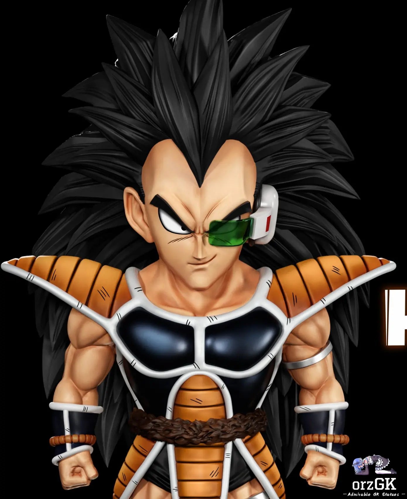 C Studio - Dragon Ball Earth Invasion Raditz resin statue Navy Toys anime figure