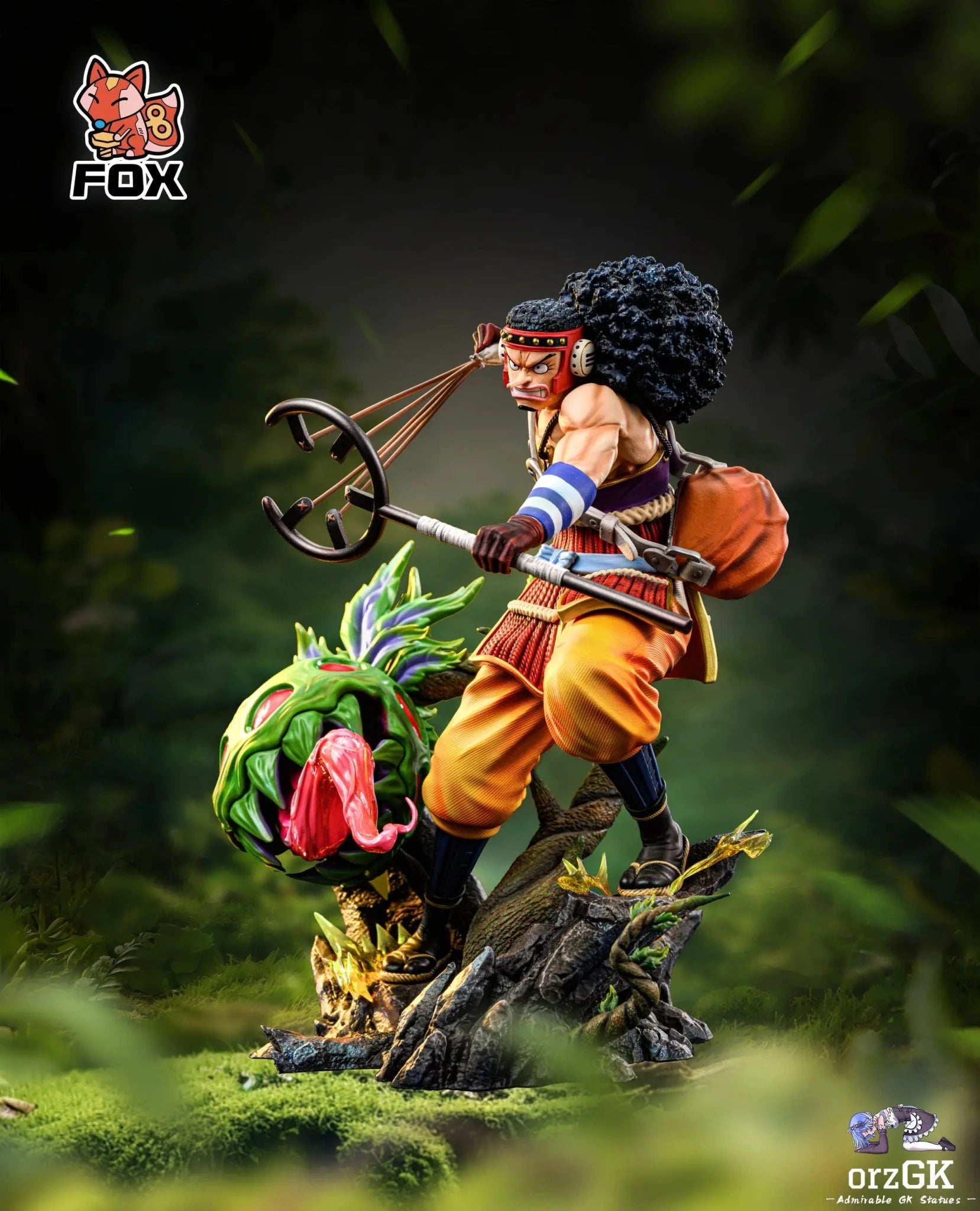 Fox Studio - One Piece Straw Hat Pirates 1 Sniper King Usopp resin statue Navy Toys anime figure