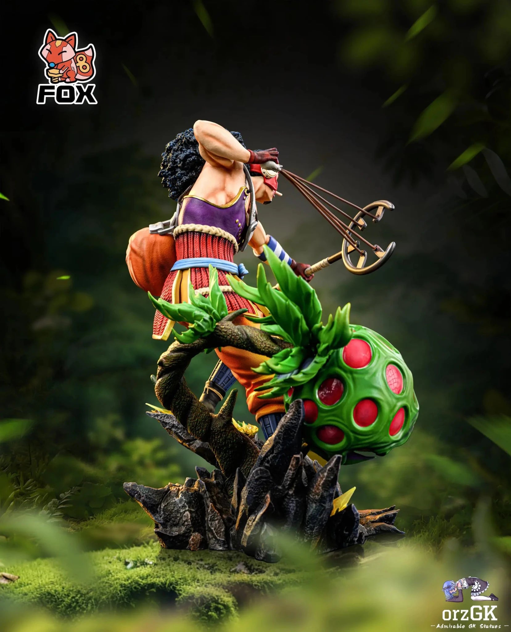 Fox Studio - One Piece Straw Hat Pirates 1 Sniper King Usopp resin statue Navy Toys anime figure