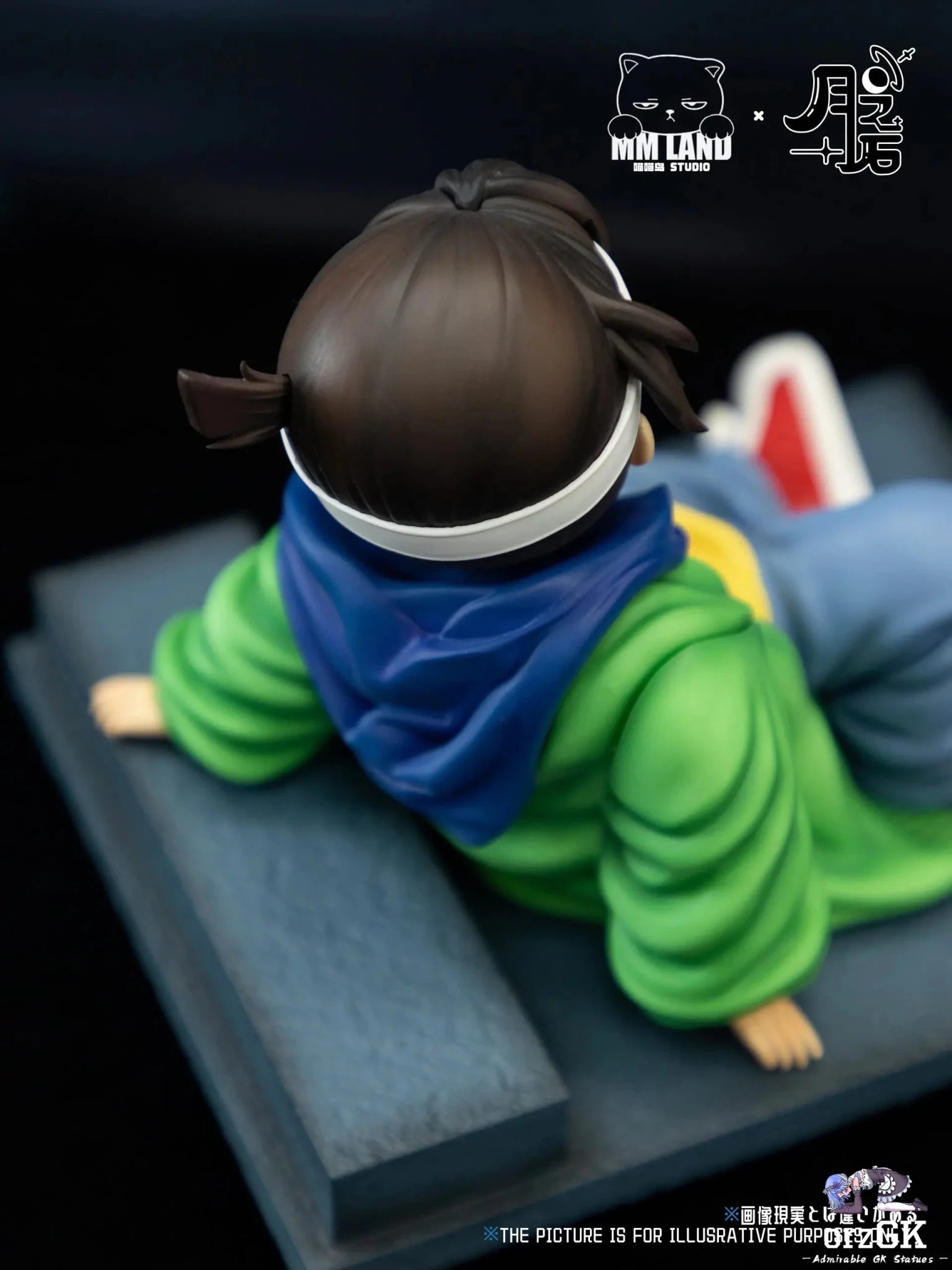 MMLAND Studio - Detective Conan Smaller Shinichi resin statue Navy Toys anime figure