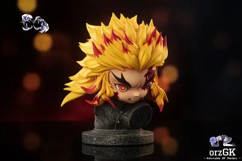 Endless Flower Studio - Demon Slayer 02 Kyojuro Rengoku resin statue Navy Toys anime figure