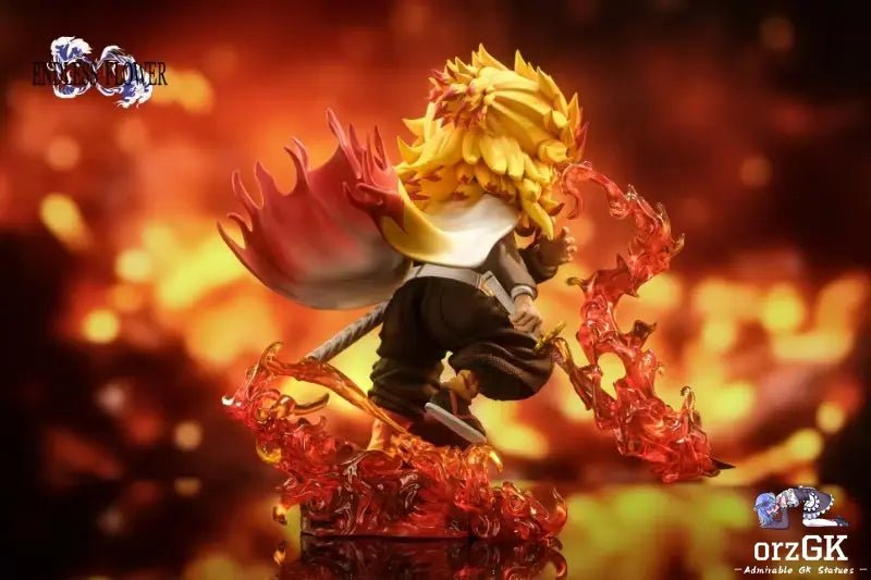 Endless Flower Studio - Demon Slayer 02 Kyojuro Rengoku resin statue Navy Toys anime figure