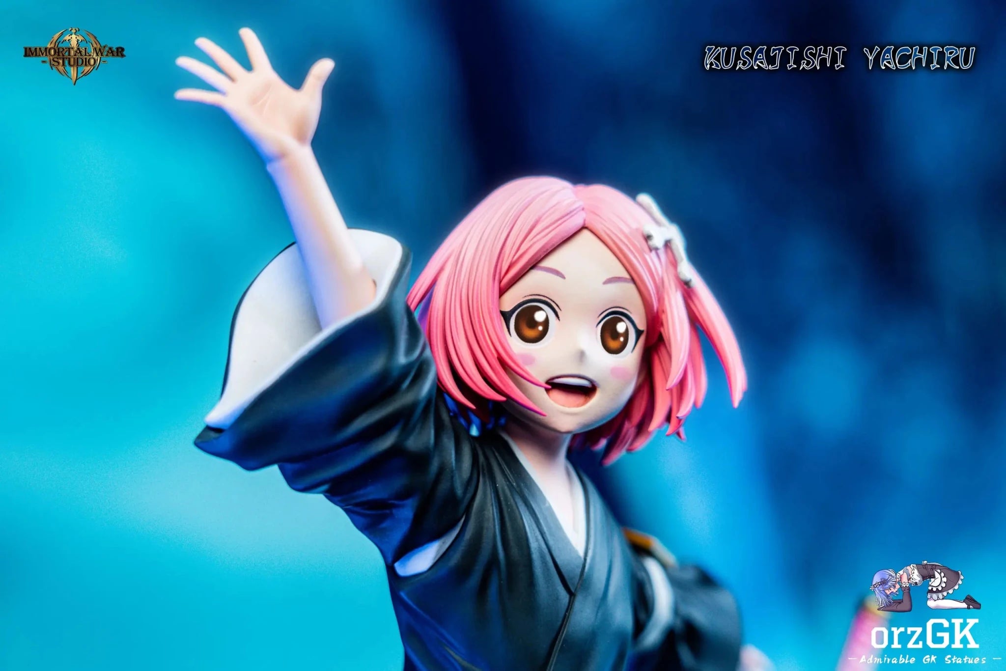 I.W Studio - Bleach Thirteenth Division Series 2 Kusajishi Yachiru resin statue Navy Toys anime figure