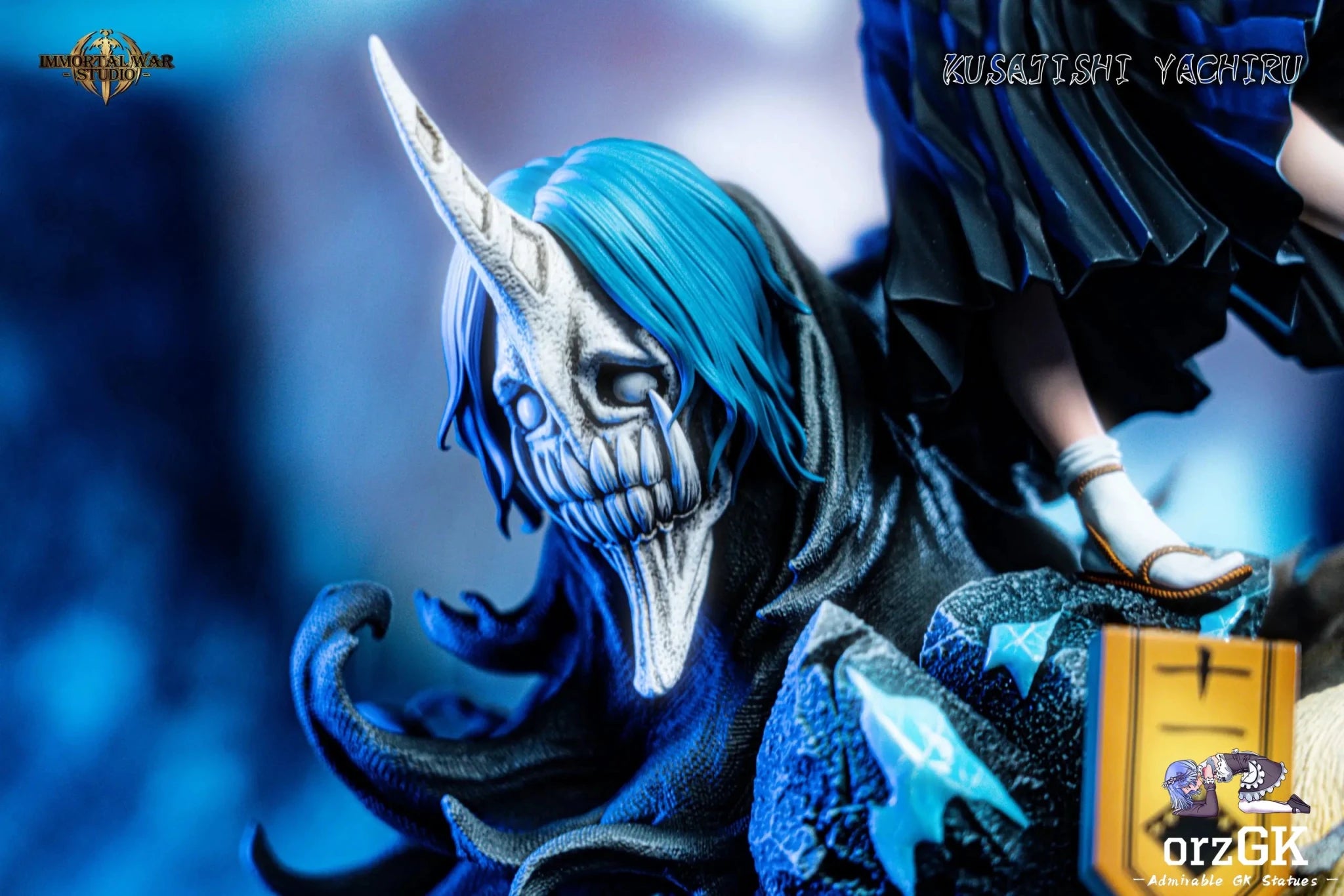 I.W Studio - Bleach Thirteenth Division Series 2 Kusajishi Yachiru resin statue Navy Toys anime figure