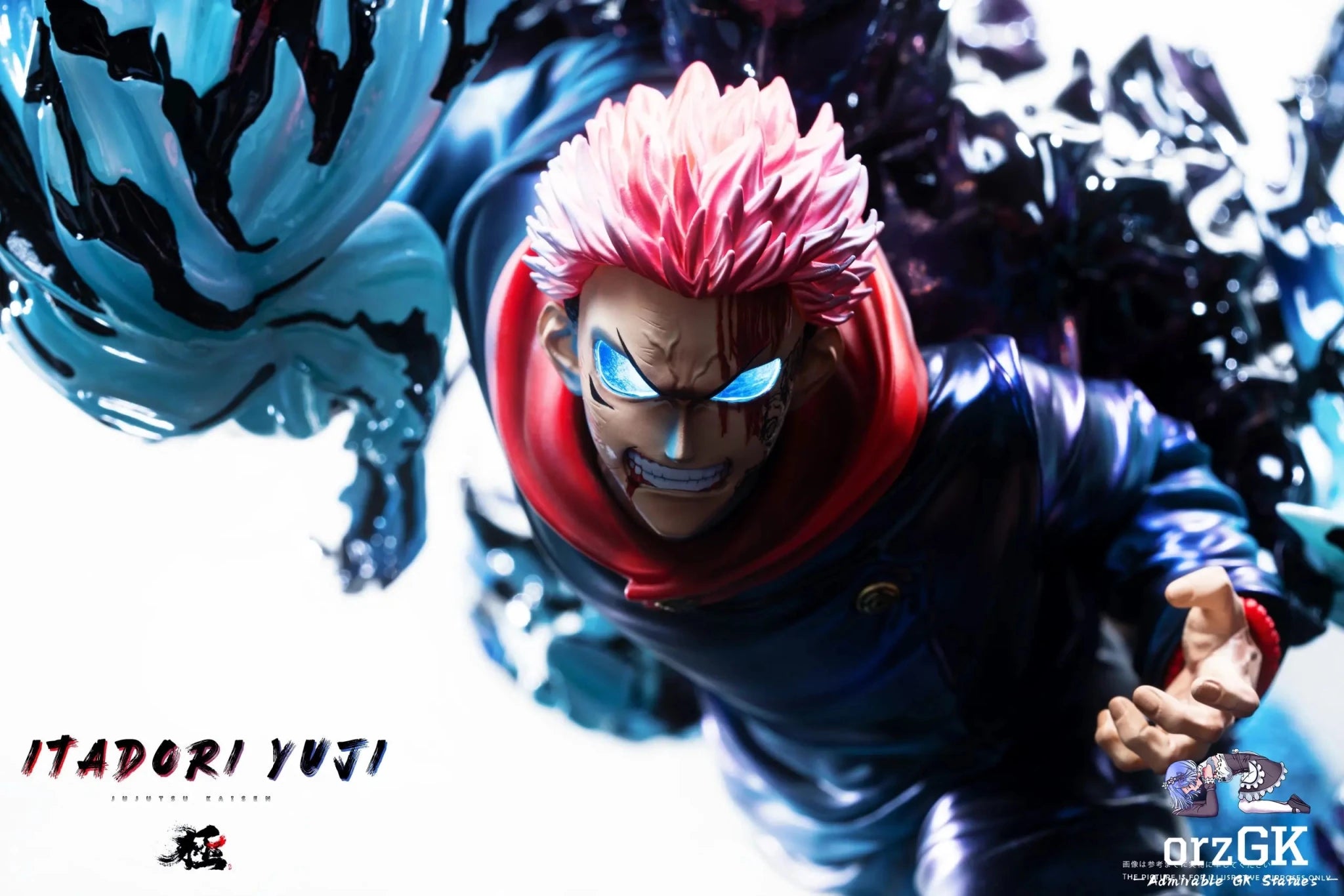 DESIGN Studio - Jujutsu Kaisen Yuji Itadori resin statue Navy Toys anime figure
