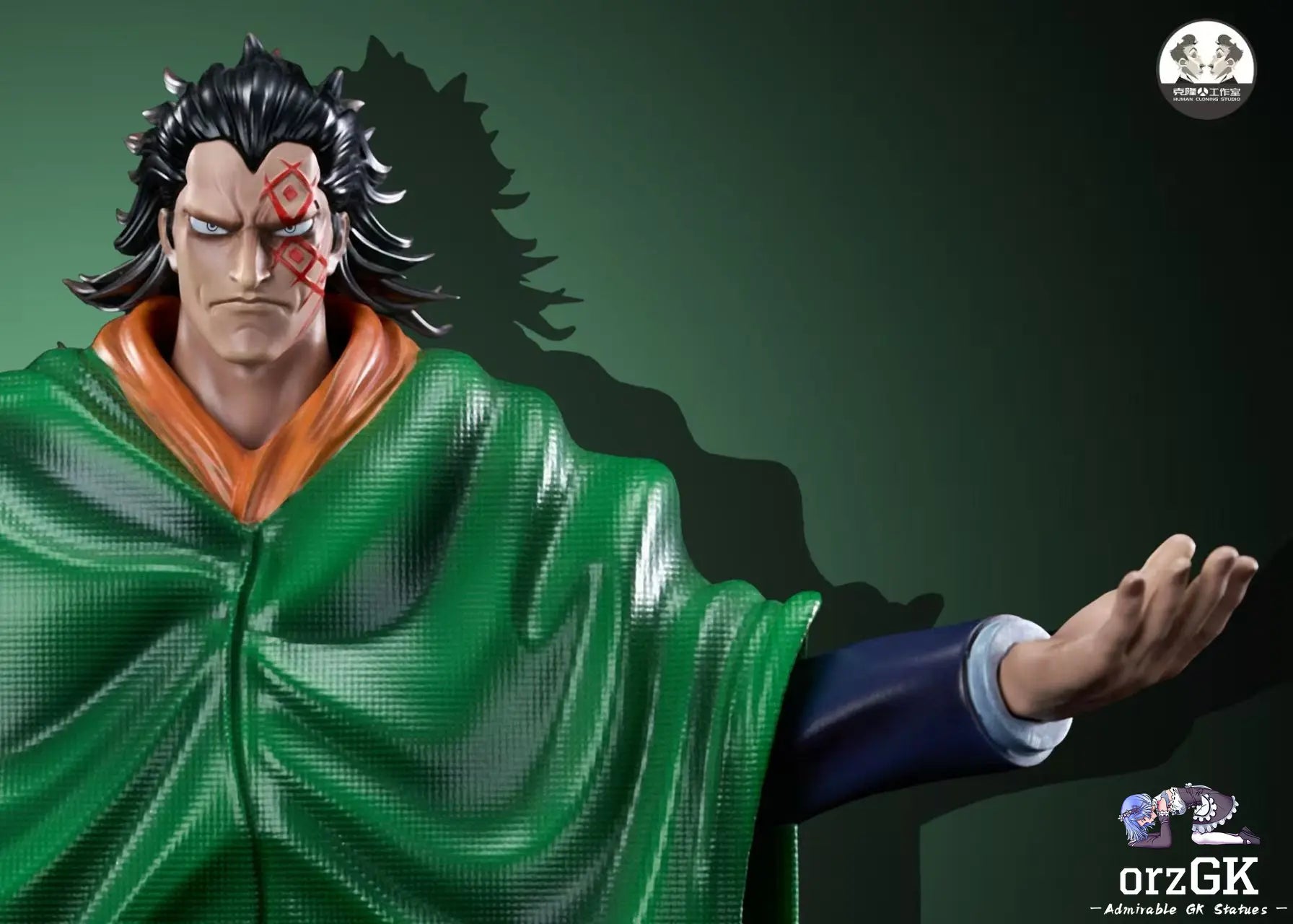 Clone Studio - One Piece Revolutionary Army 5 Monkey D. Dragon resin statue Navy Toys anime figure