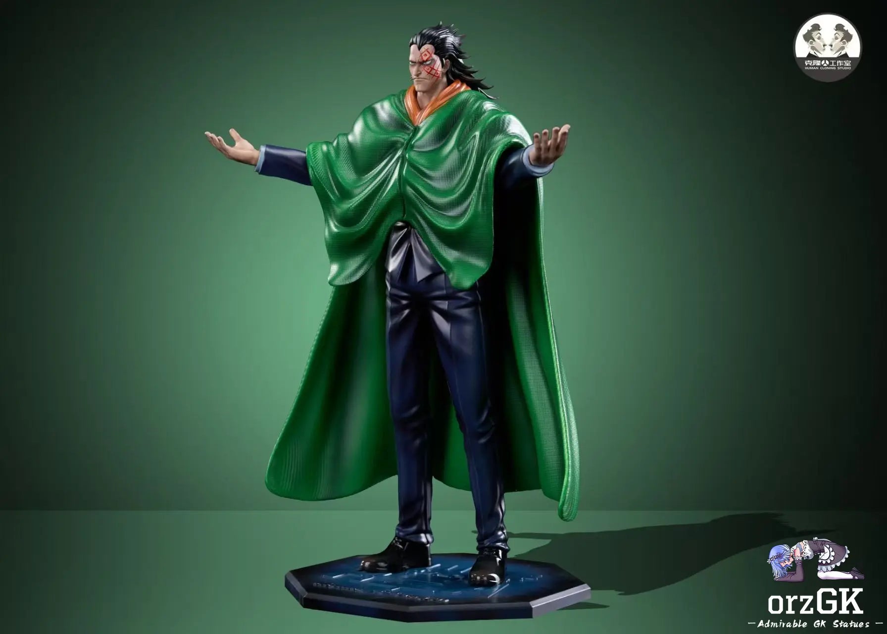 Clone Studio - One Piece Revolutionary Army 5 Monkey D. Dragon resin statue Navy Toys anime figure