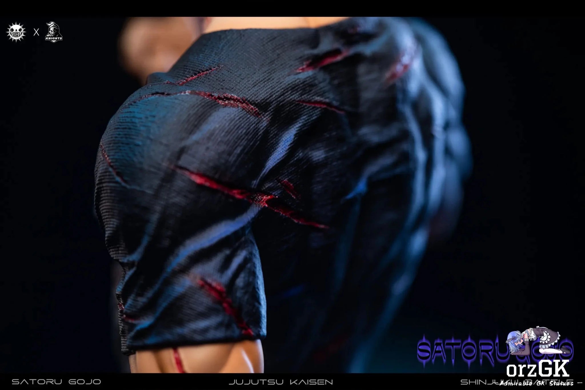 ZanyJoke Studio & Temple Studio - Jujutsu Kaisen S01 Gojo Satoru, the Battle of the Demon Realm Shinjuku resin statue Navy Toys anime figure
