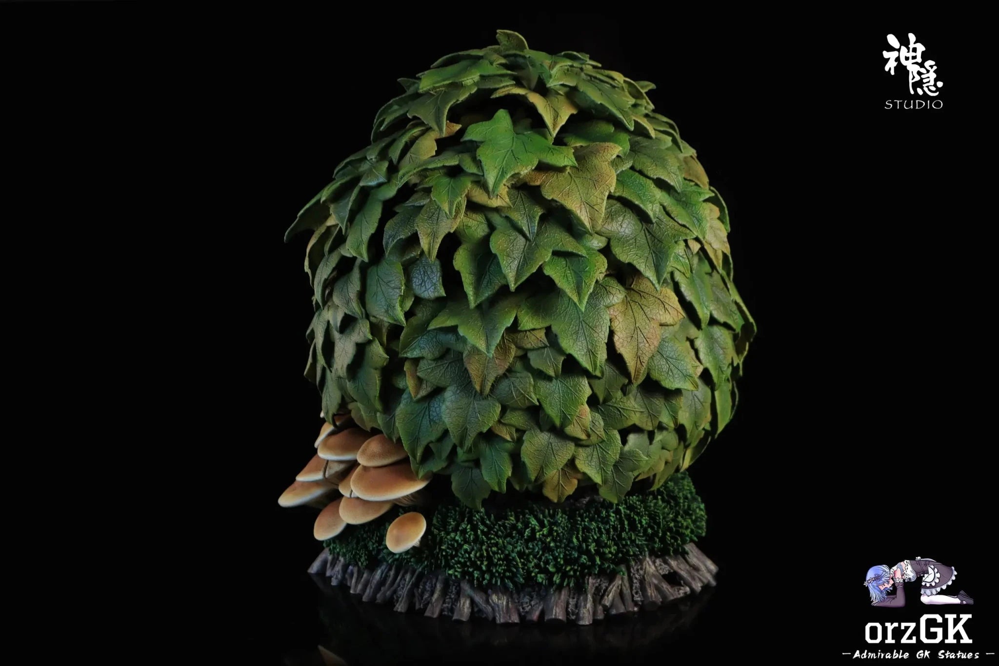 Shen Yin Studio - My Neighbor Totoro Silhouette Moment Series Resting in the Tree Hole resin statue Navy Toys anime figure