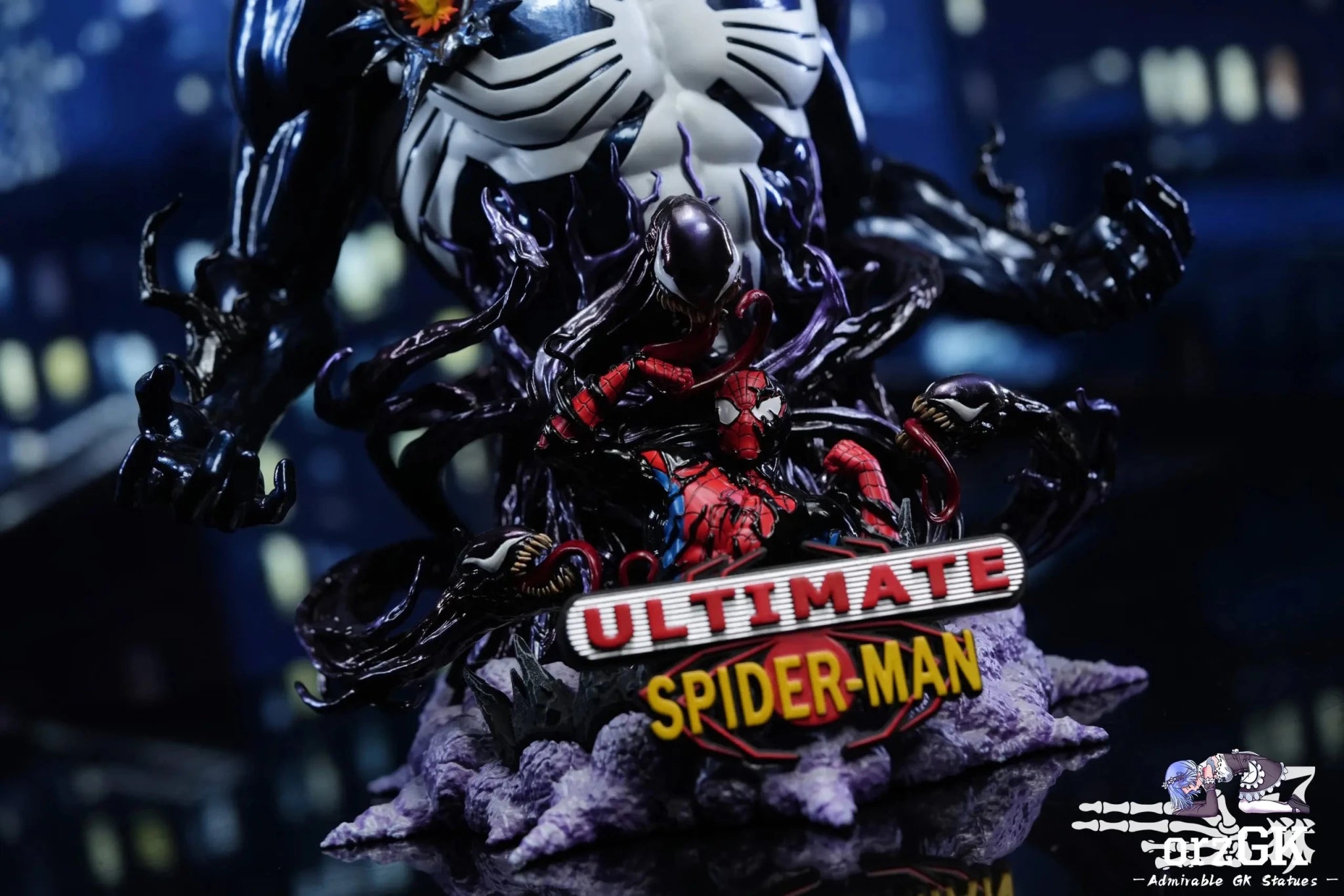 27abyss Studio - Marvel Spider - Man Bust Series 2 Symbiosis resin statue Navy Toys anime figure