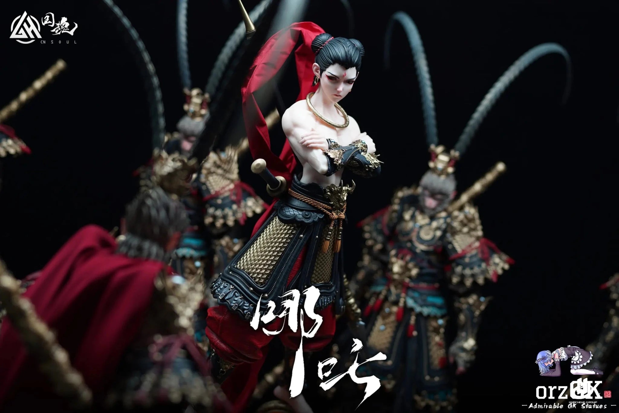 CN Soul Studio - Journey to the West The Three Rebellious Bone of Heaven - The Third Prince Nezha (Licensed) resin statue Navy Toys anime figure
