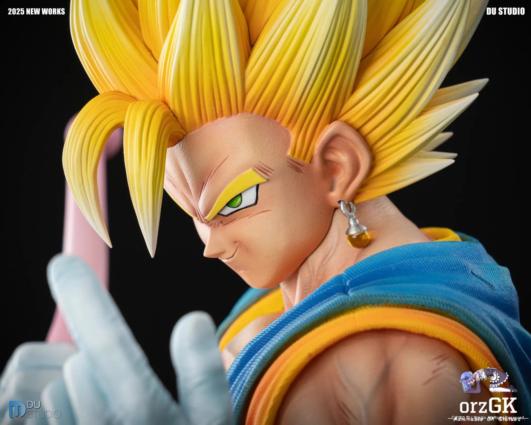 Du Studio - Dragon Ball Vegetto resin statue Navy Toys anime figure