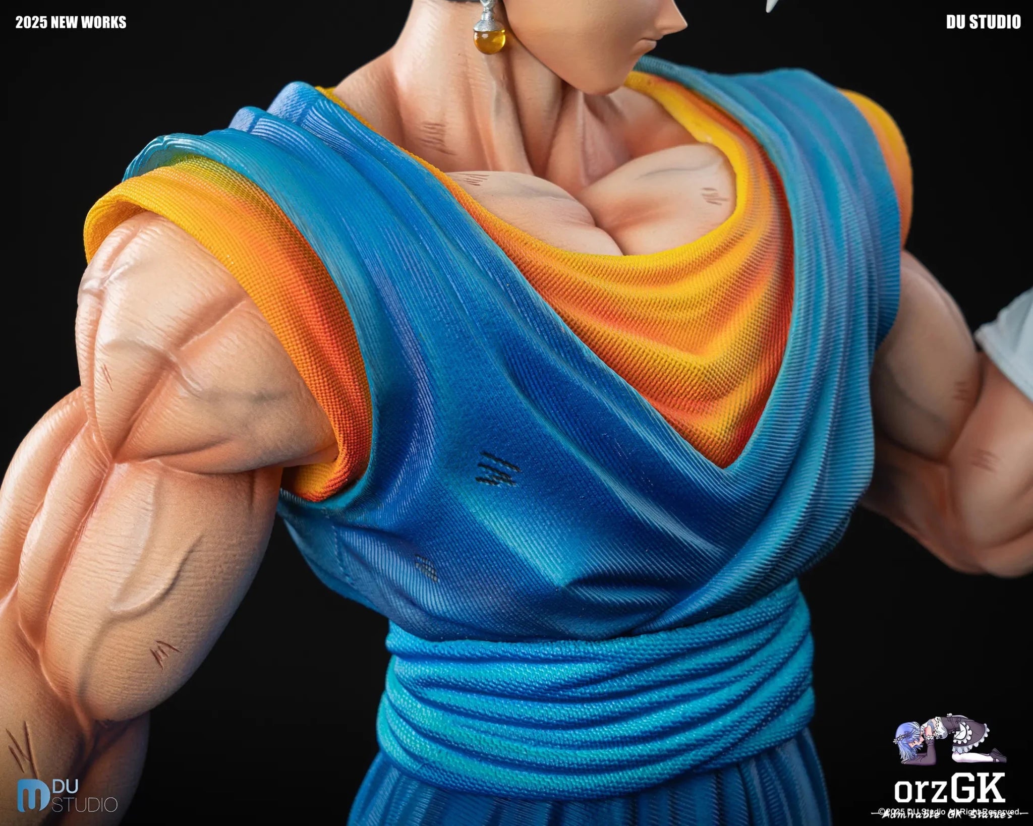Du Studio - Dragon Ball Vegetto resin statue Navy Toys anime figure