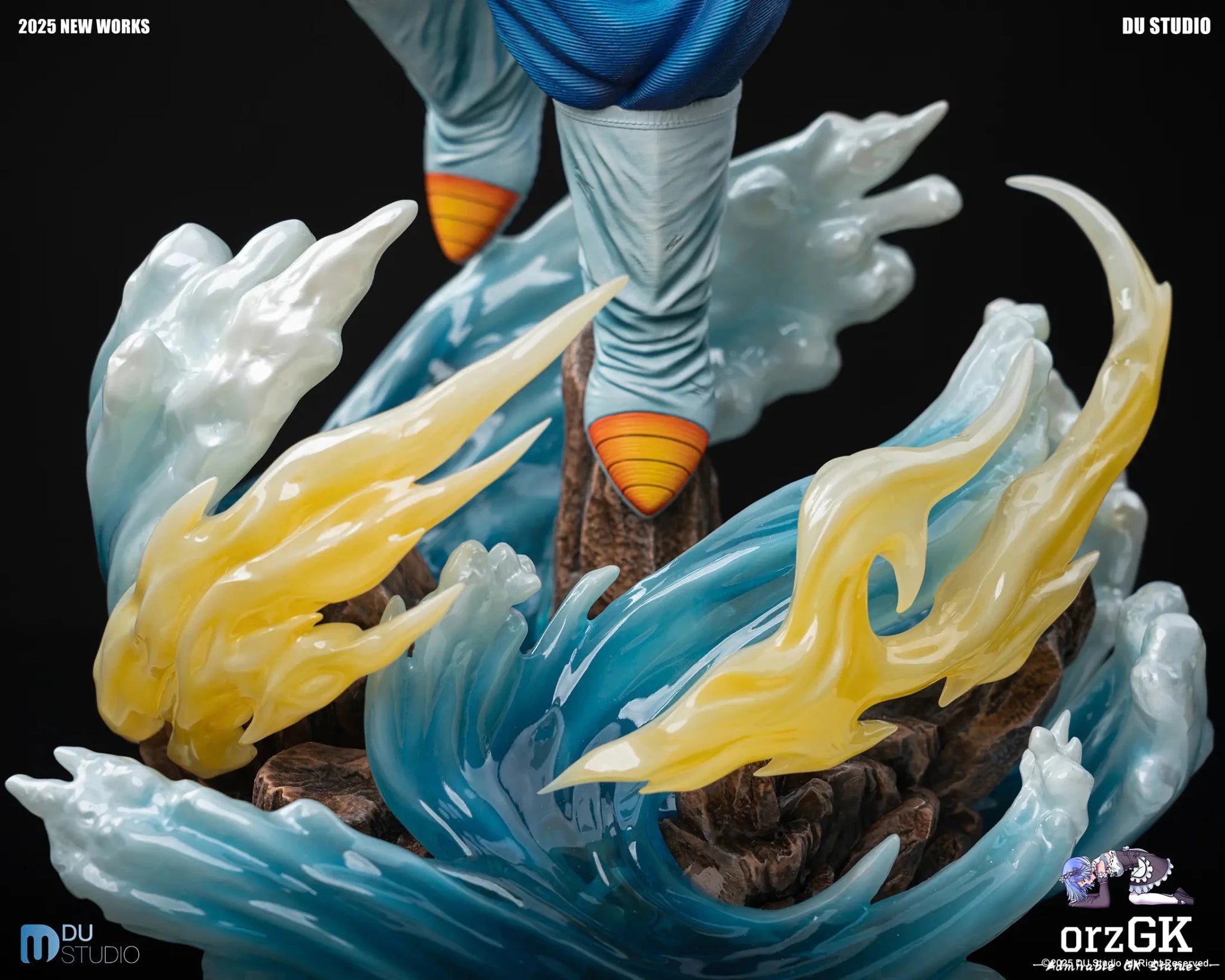 Du Studio - Dragon Ball Vegetto resin statue Navy Toys anime figure