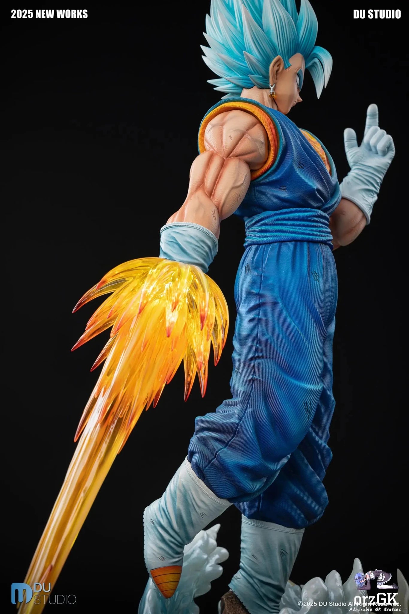 Du Studio - Dragon Ball Vegetto resin statue Navy Toys anime figure