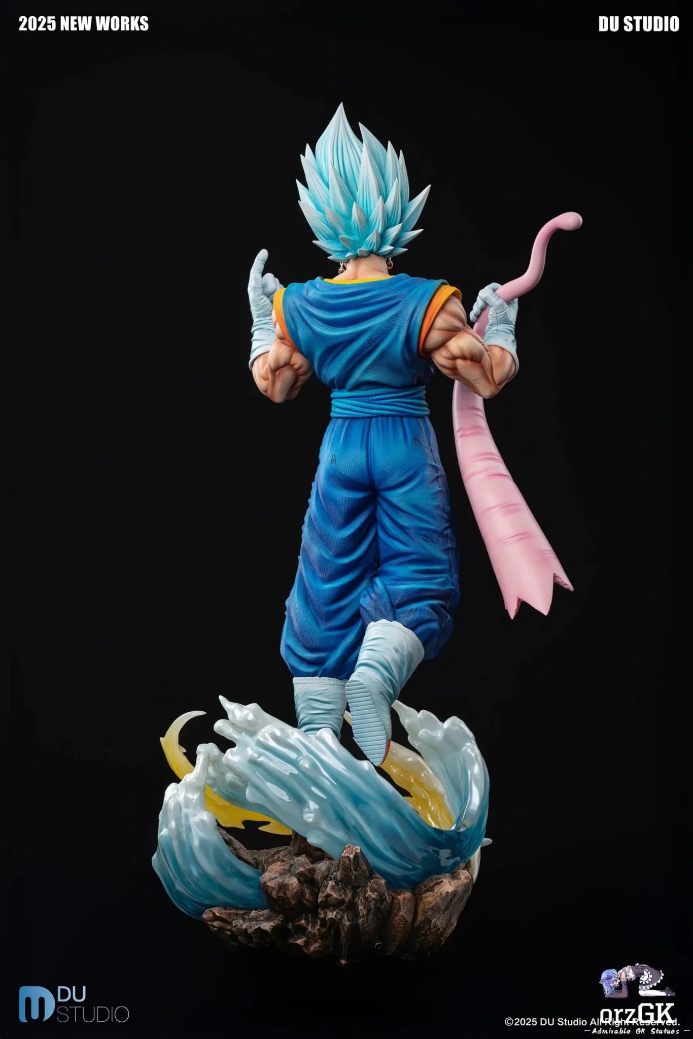 Du Studio - Dragon Ball Vegetto resin statue Navy Toys anime figure