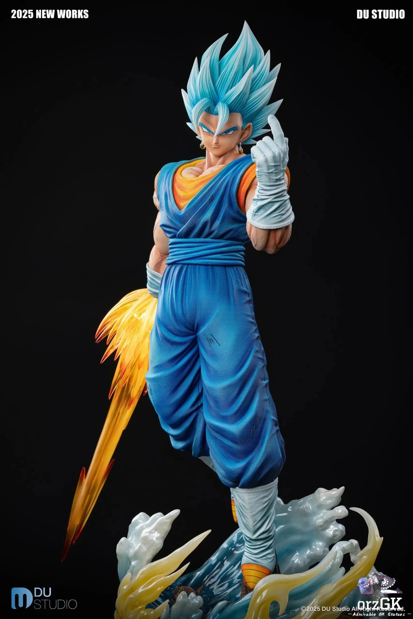 Du Studio - Dragon Ball Vegetto resin statue Navy Toys anime figure