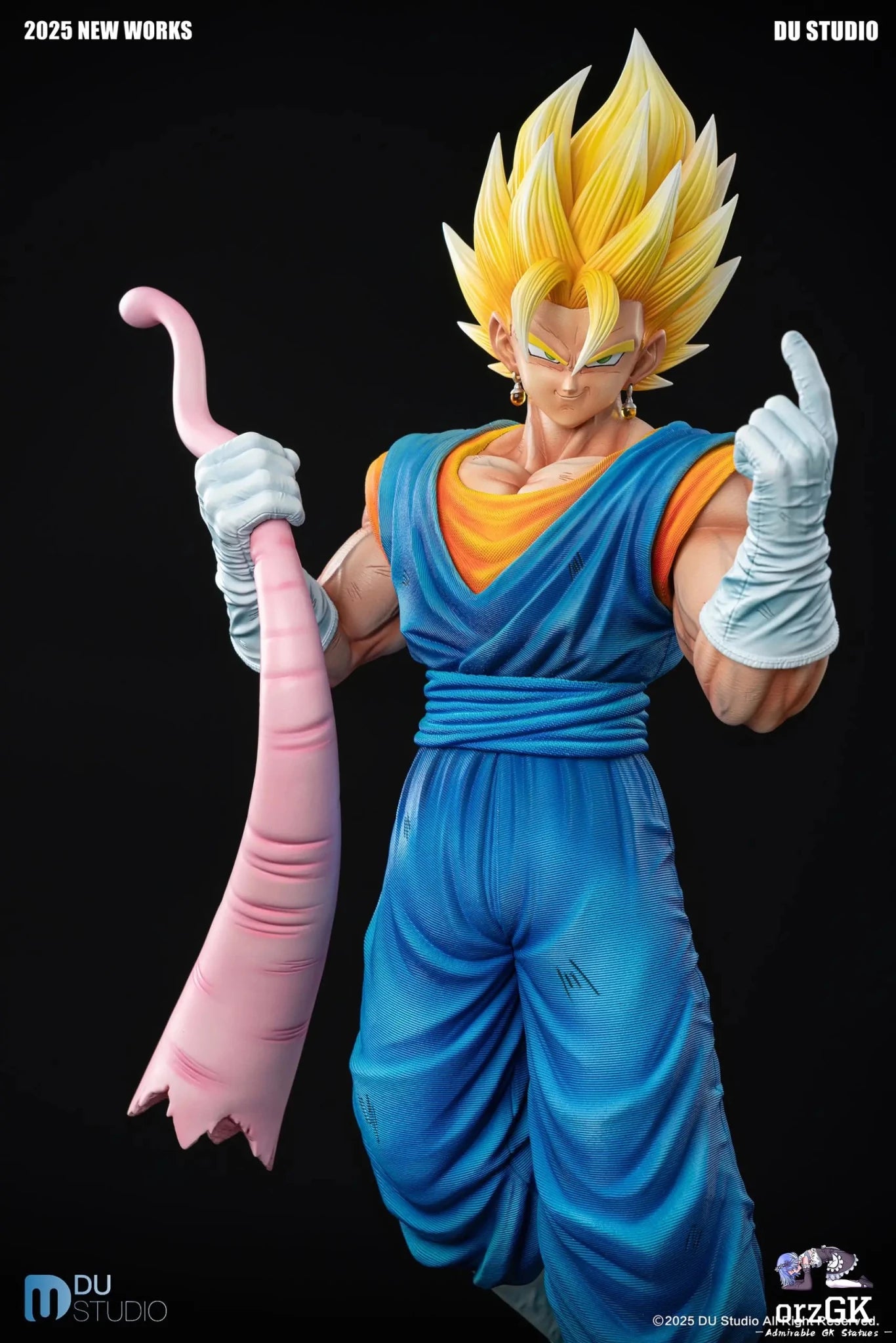 Du Studio - Dragon Ball Vegetto resin statue Navy Toys anime figure