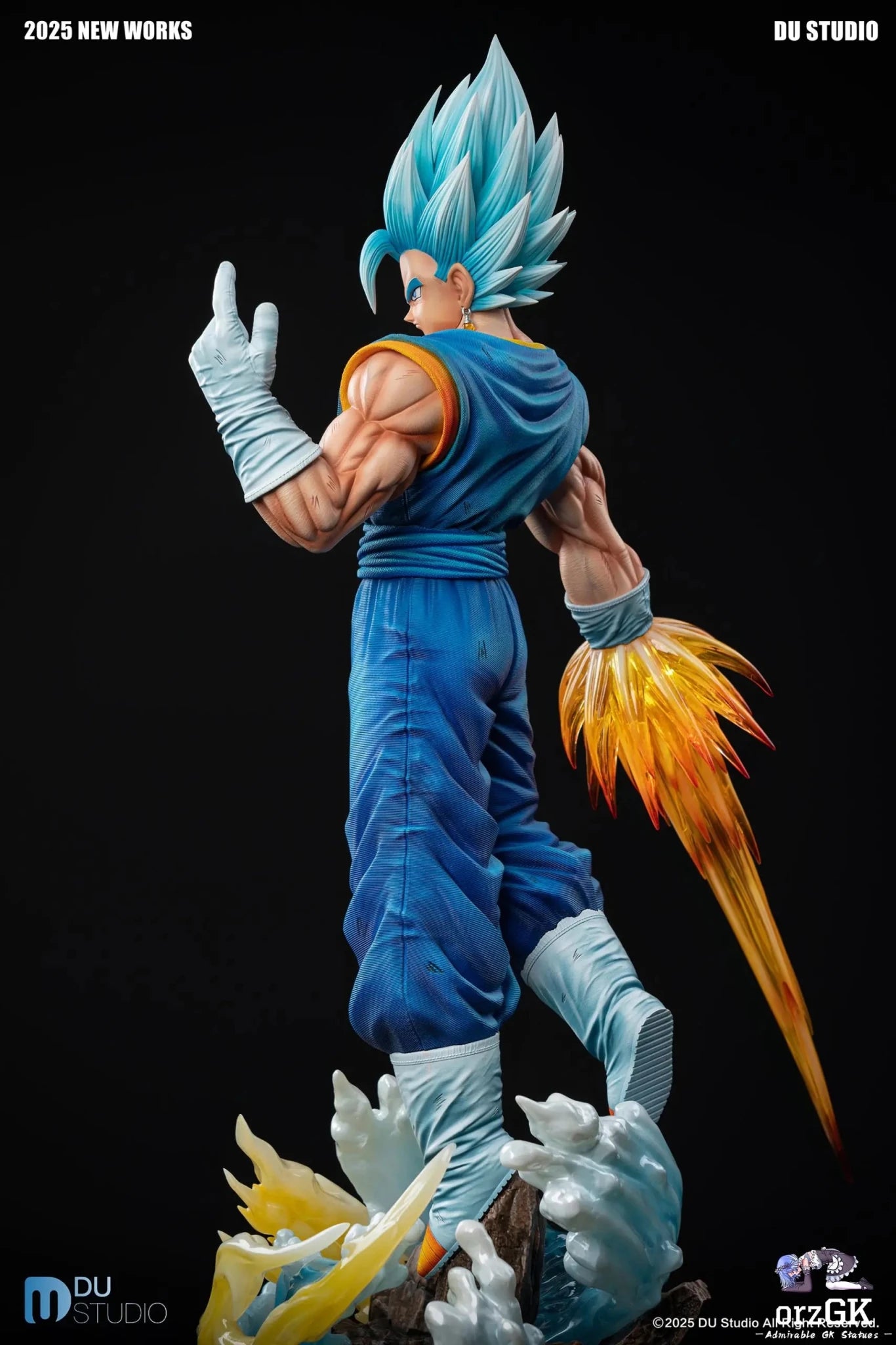 Du Studio - Dragon Ball Vegetto resin statue Navy Toys anime figure
