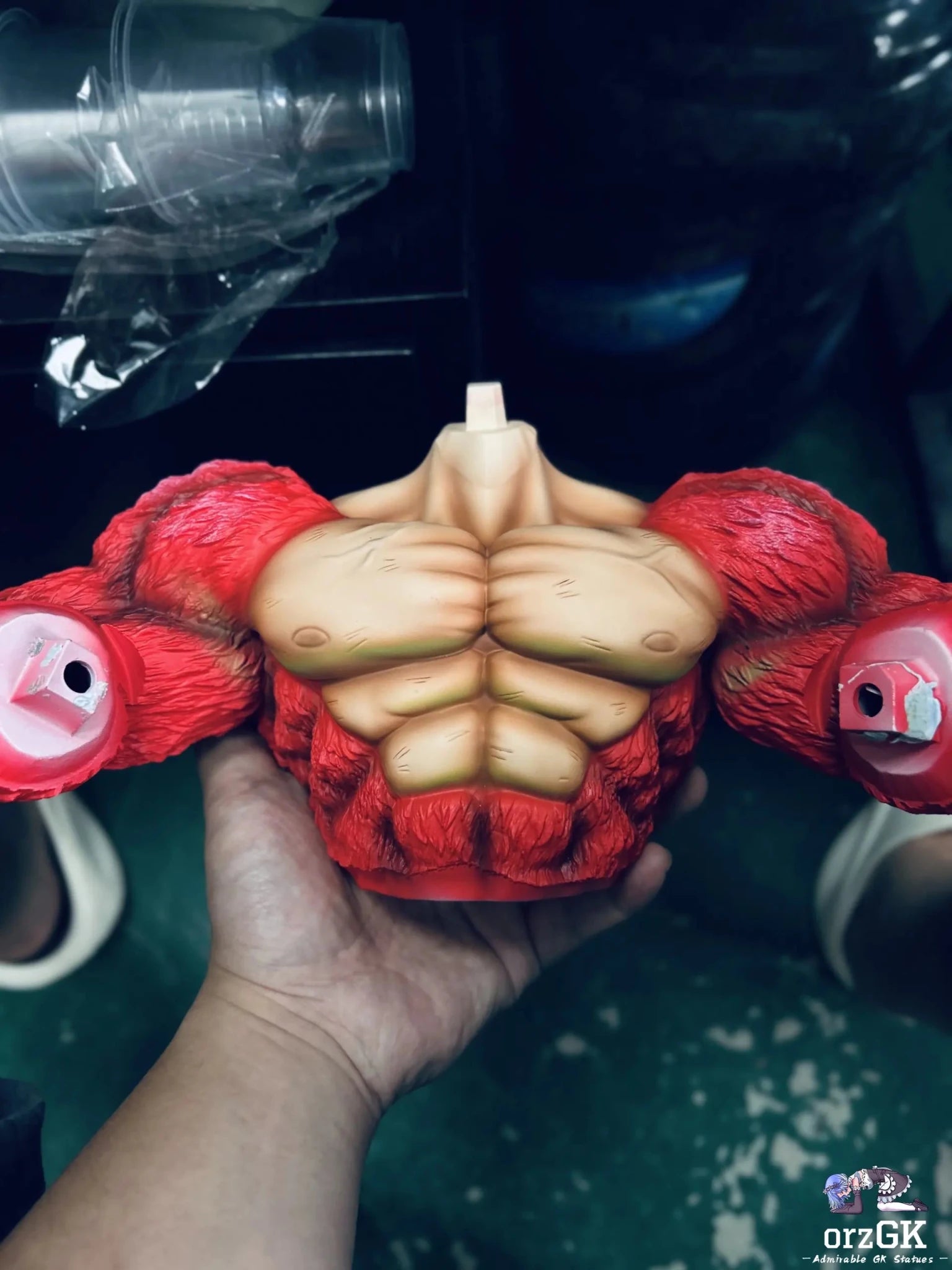 Bao Zi A Studio - Dragon Ball Broly resin statue Navy Toys anime figure