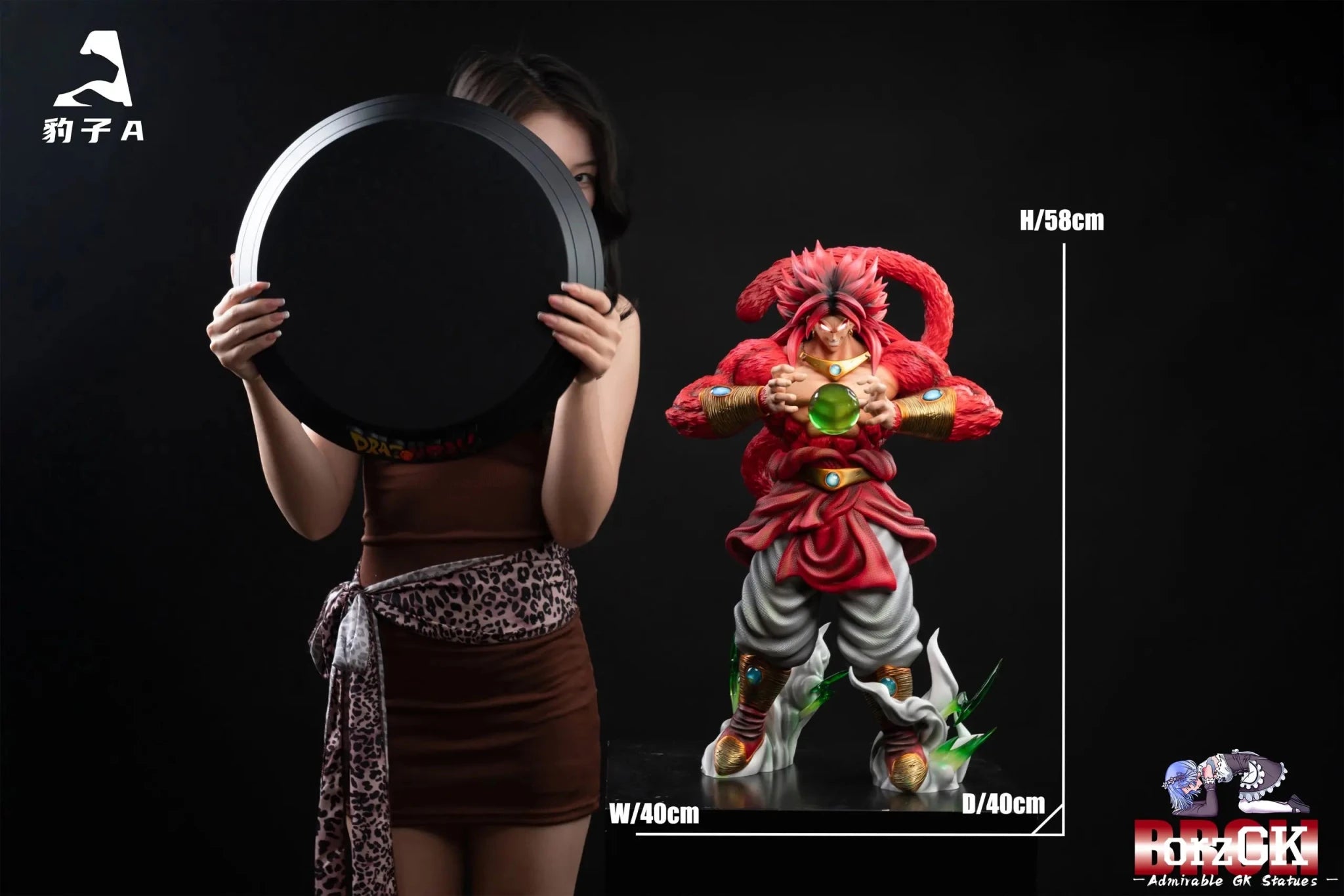 Bao Zi A Studio - Dragon Ball Broly resin statue Navy Toys anime figure