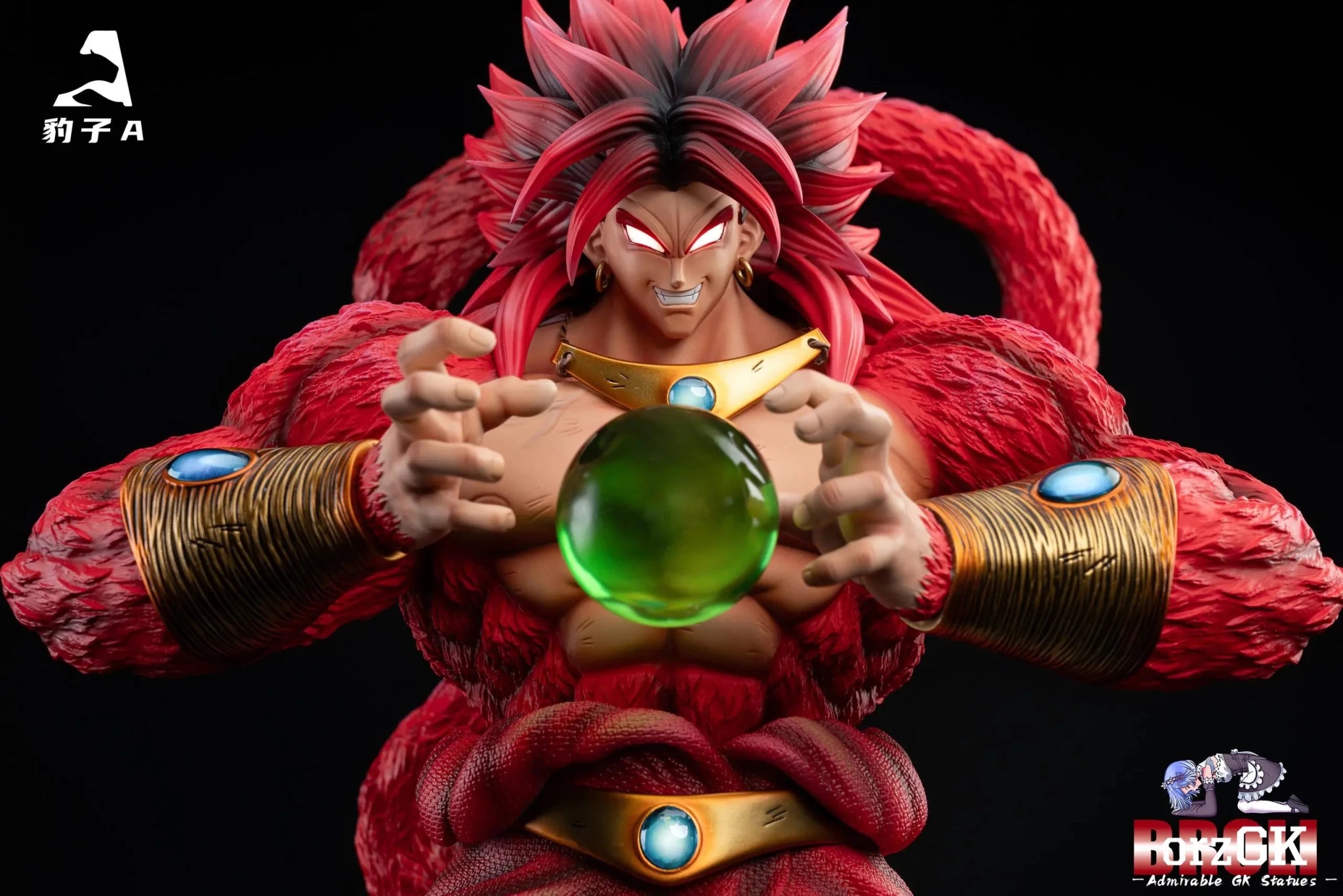 Bao Zi A Studio - Dragon Ball Broly resin statue Navy Toys anime figure