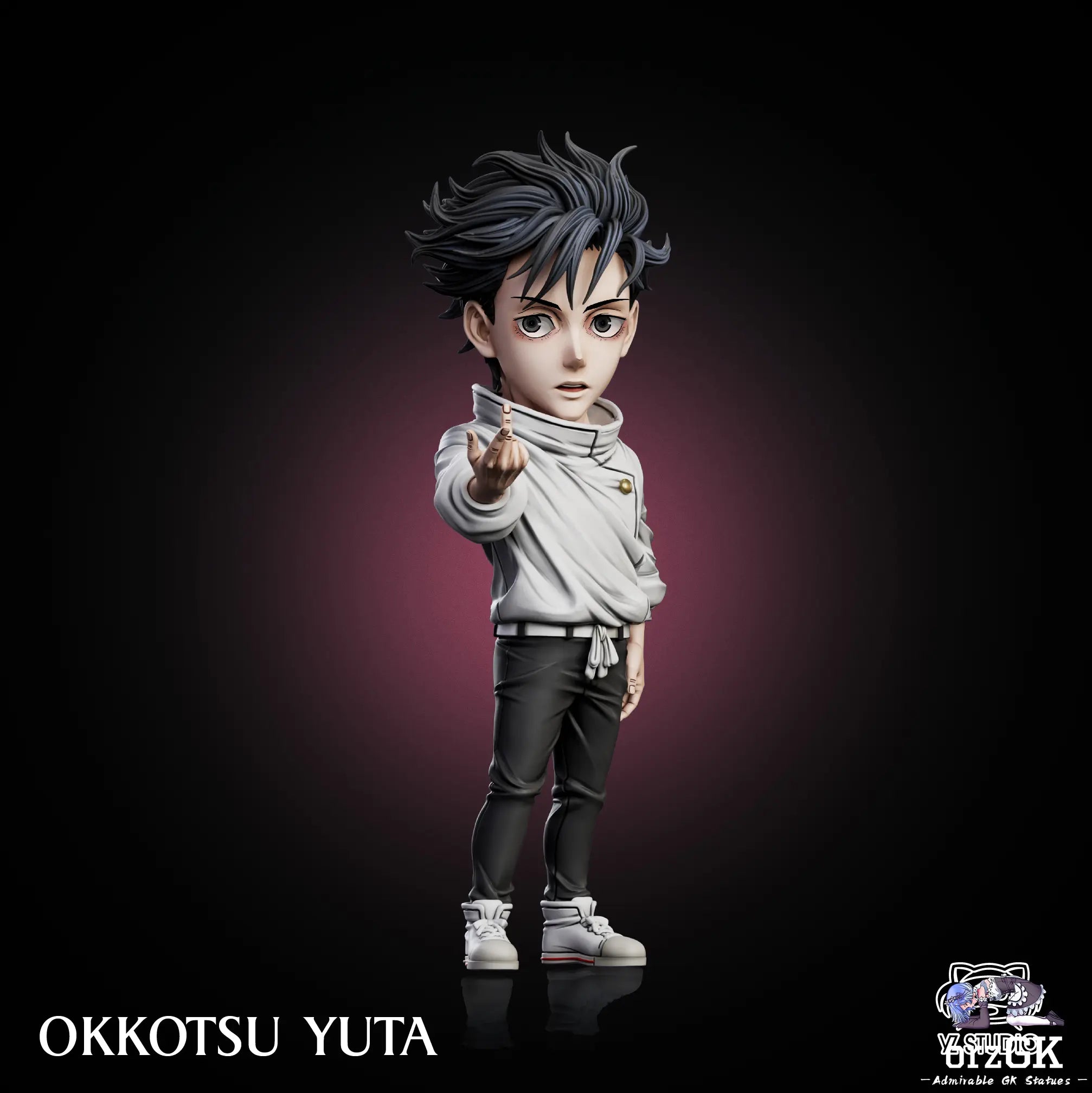 YZ Studio - Jujutsu Kaisen Jujutsu Series 7 Yuta Okkotsu & Rika Orimoto resin statue Navy Toys anime figure