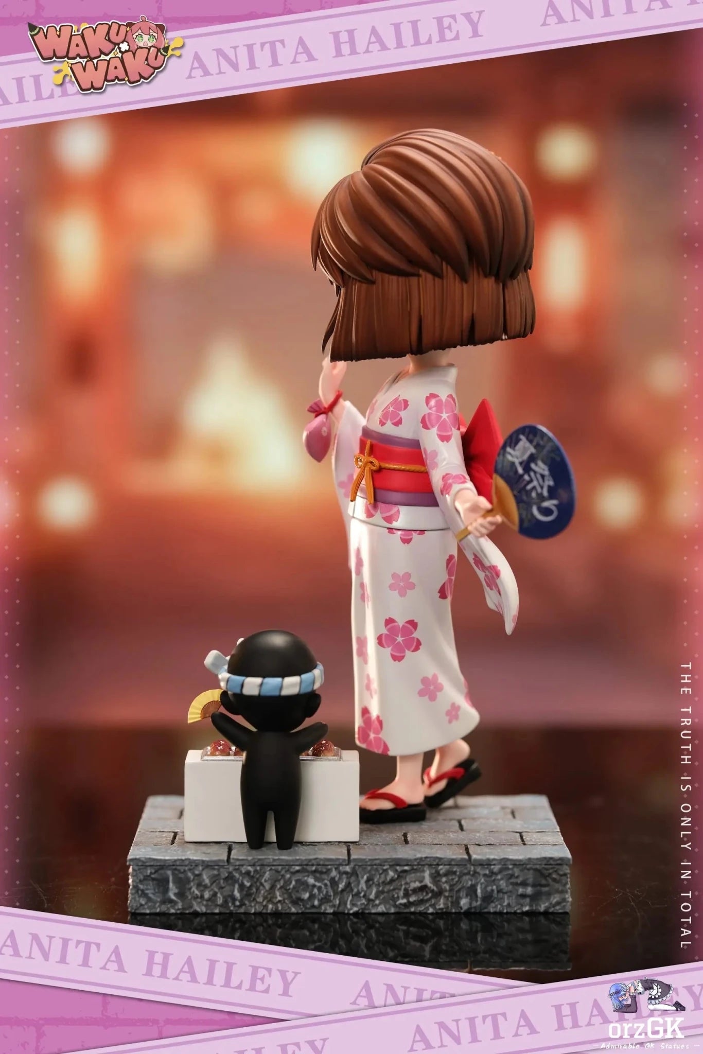 WakuWaku Studio - Detective Conan Summer Festival Ai Haibara resin statue Navy Toys anime figure