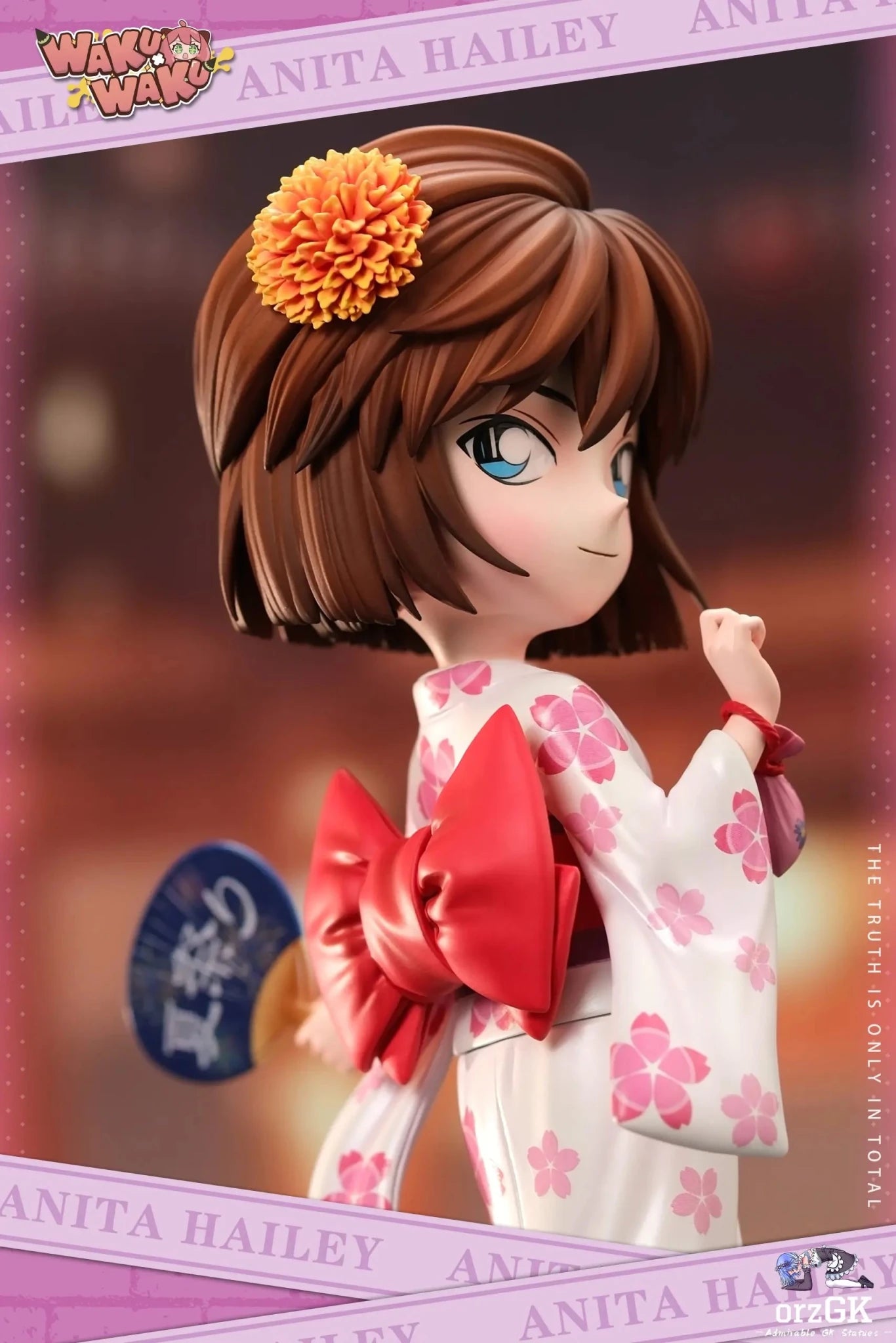 WakuWaku Studio - Detective Conan Summer Festival Ai Haibara resin statue Navy Toys anime figure