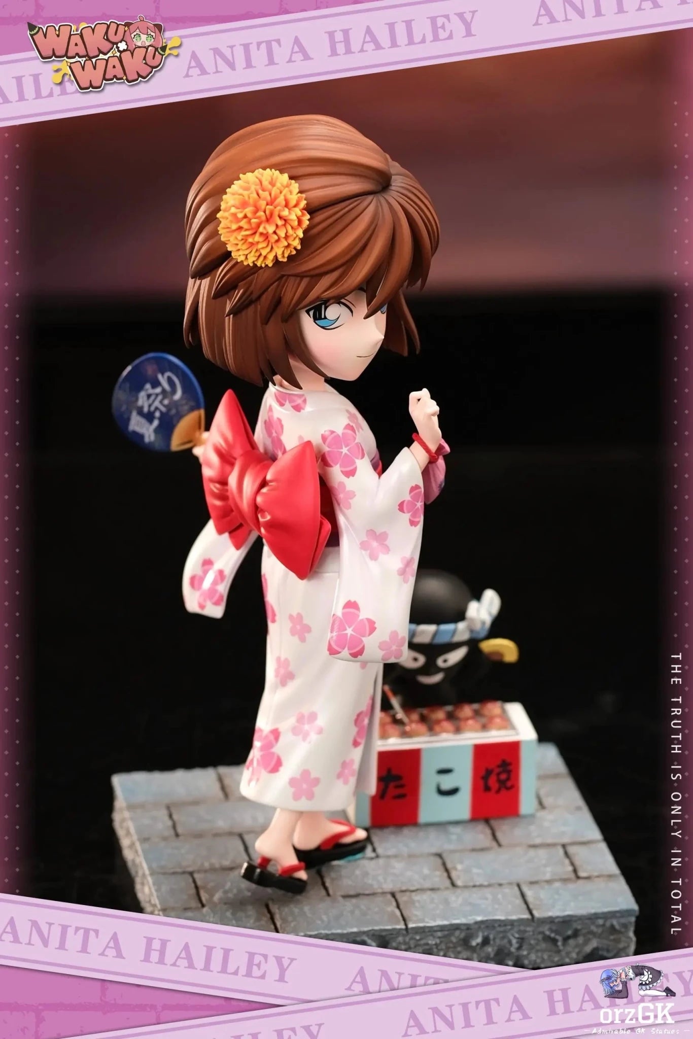 WakuWaku Studio - Detective Conan Summer Festival Ai Haibara resin statue Navy Toys anime figure