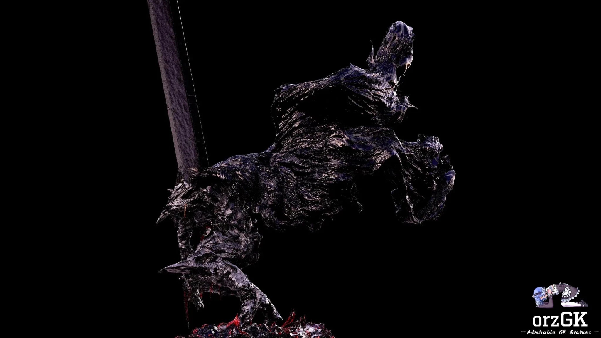 Guts Berserker Armor - Berserk - Iron Curtain Studio resin statue Navy Toys anime figure