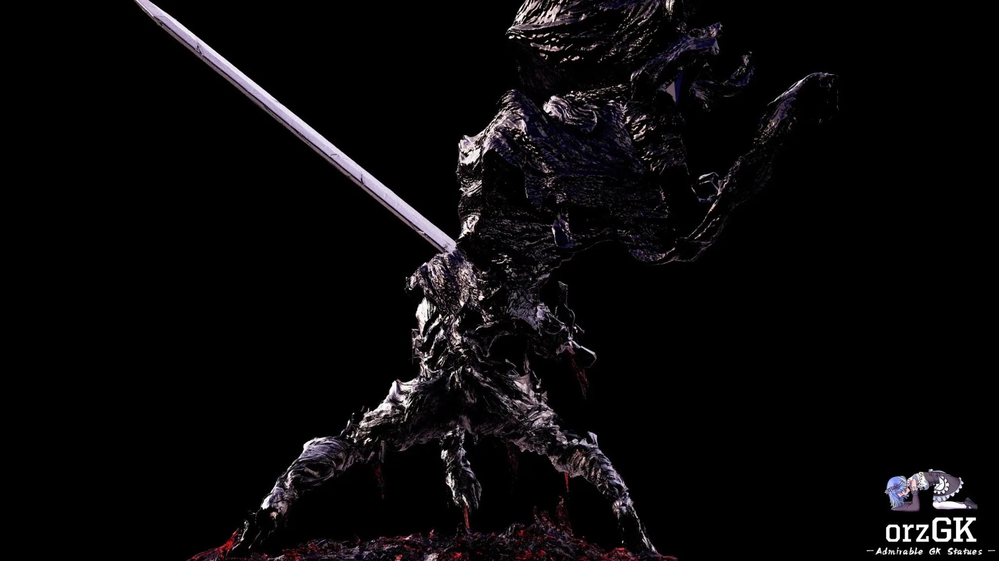 Guts Berserker Armor - Berserk - Iron Curtain Studio resin statue Navy Toys anime figure