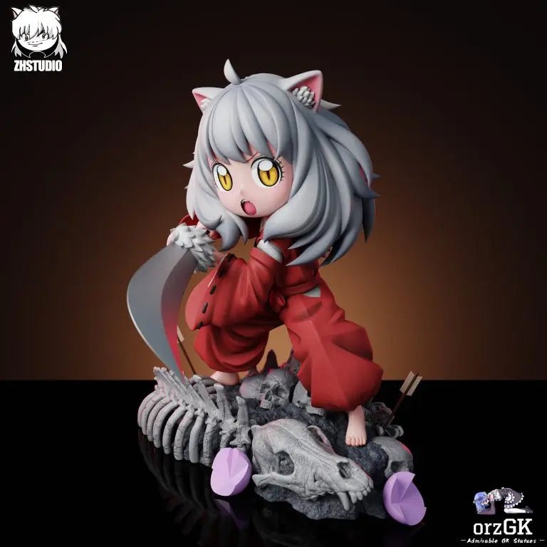ZH Studio - Spy x Family Anya cos Inuyasha resin statue Navy Toys anime figure