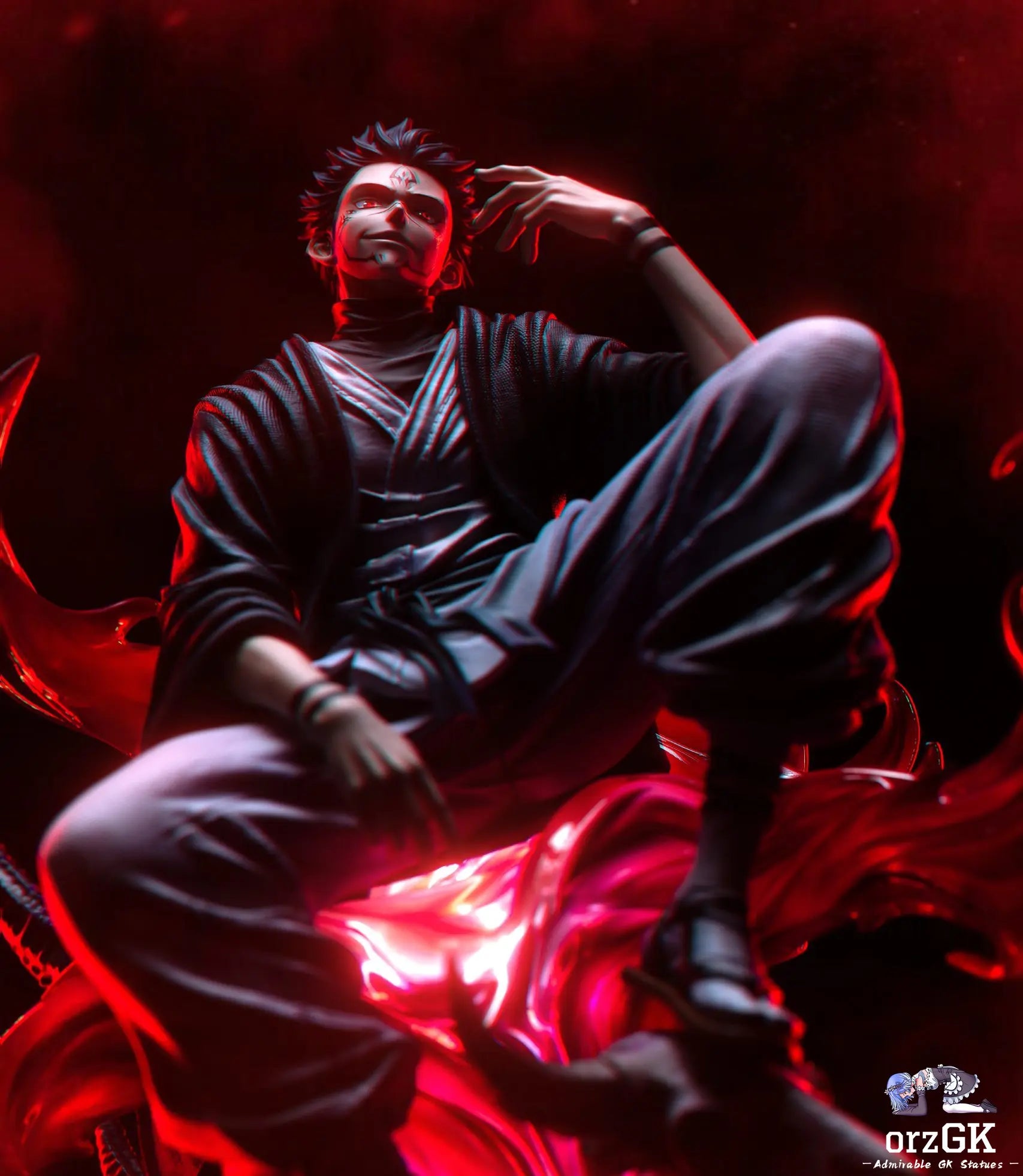 PG Studio - Jujutsu Kaisen Ryomen Sukuna resin statue Navy Toys anime figure