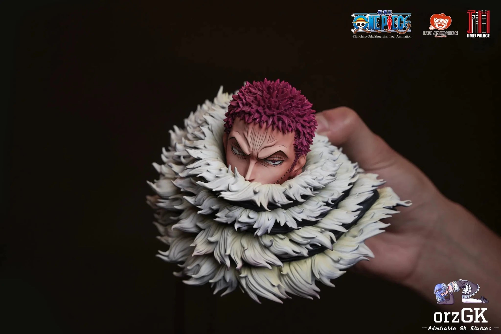 JIMEI PALACE Studio - One Piece Katakuri (Licensed) resin statue Navy Toys anime figure