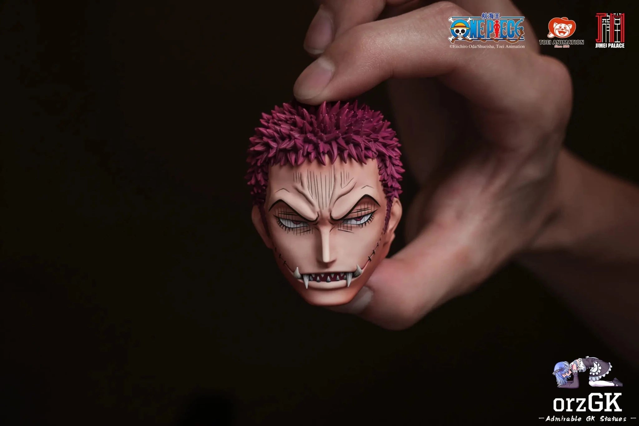 JIMEI PALACE Studio - One Piece Katakuri (Licensed) resin statue Navy Toys anime figure