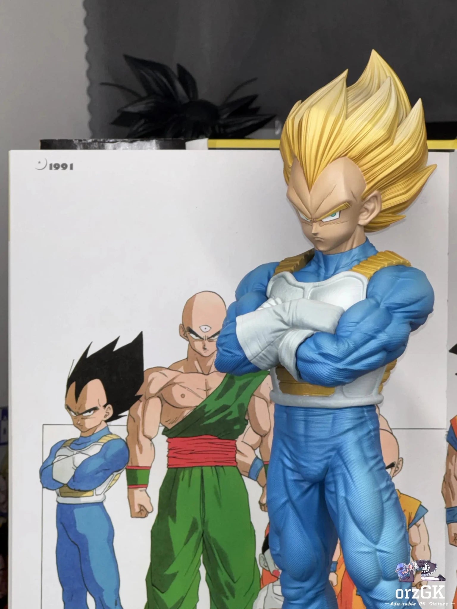 XG Studio - Dragon Ball Z Warrior Vegeta resin statue Navy Toys anime figure
