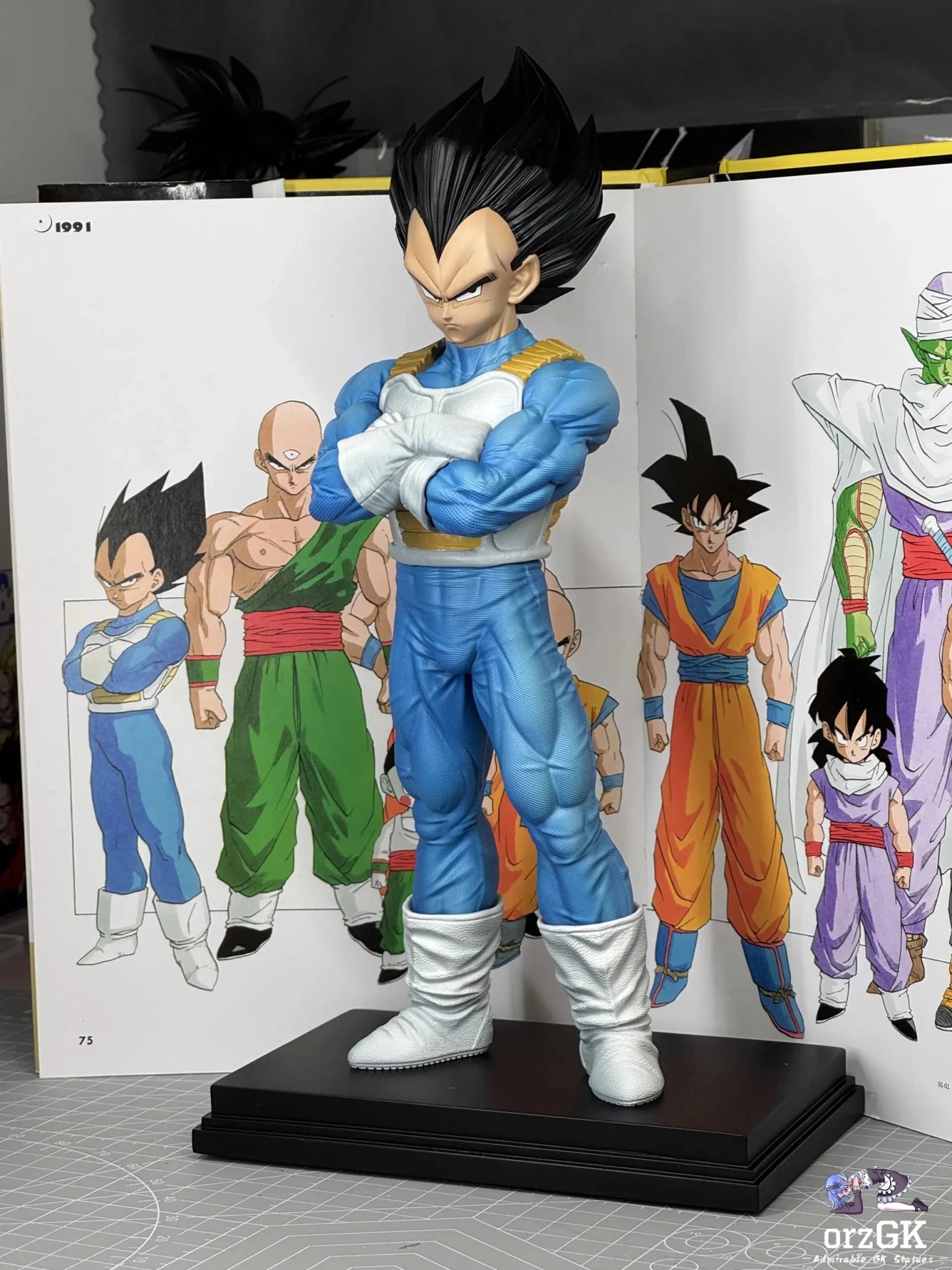 XG Studio - Dragon Ball Z Warrior Vegeta resin statue Navy Toys anime figure