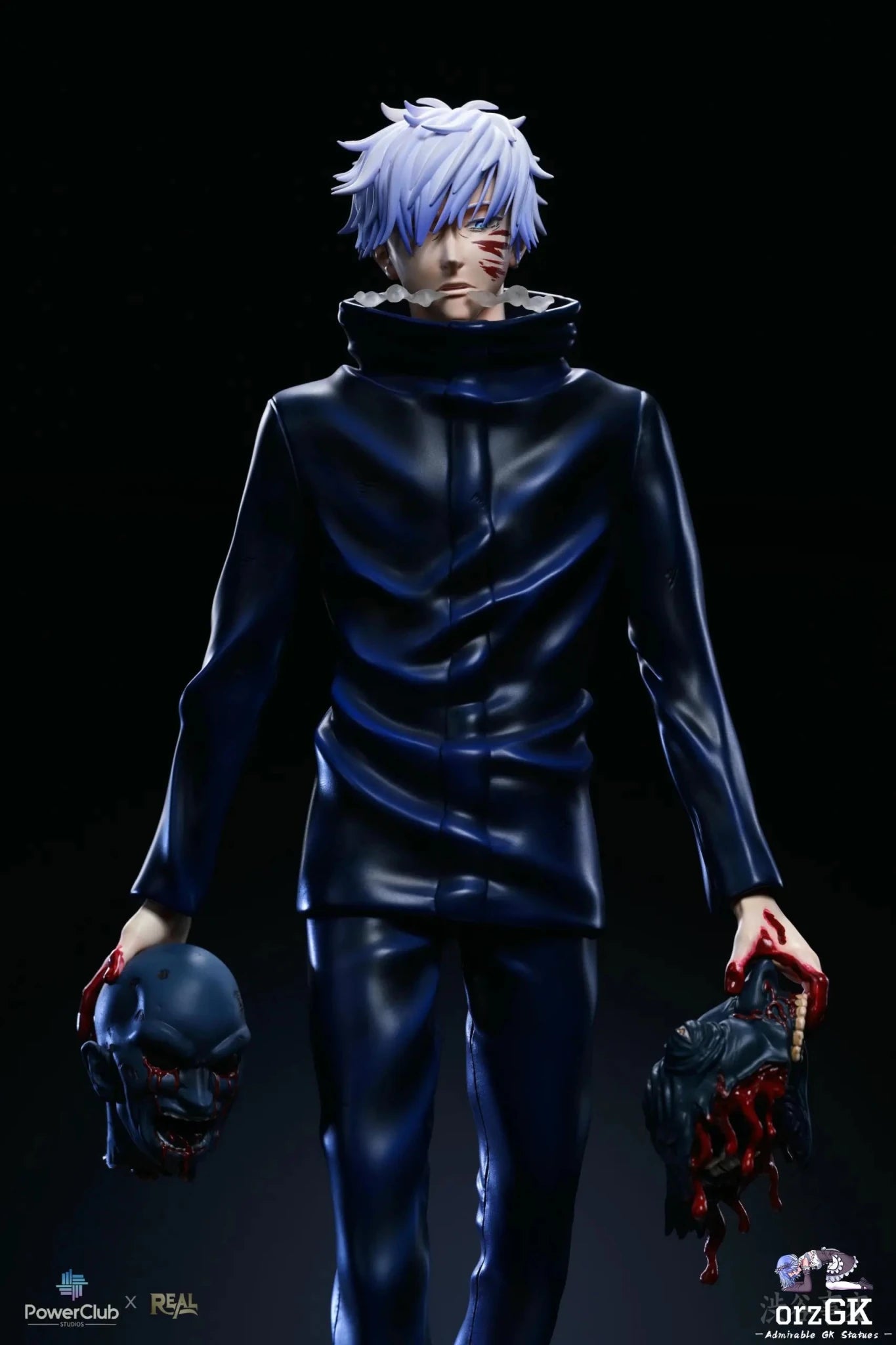 Real Creation Studio & PowerClub Studio - Jujutsu Kaisen Satoru Gojo Full Power 1/6 Museum Pose Statue resin statue Navy Toys anime figure